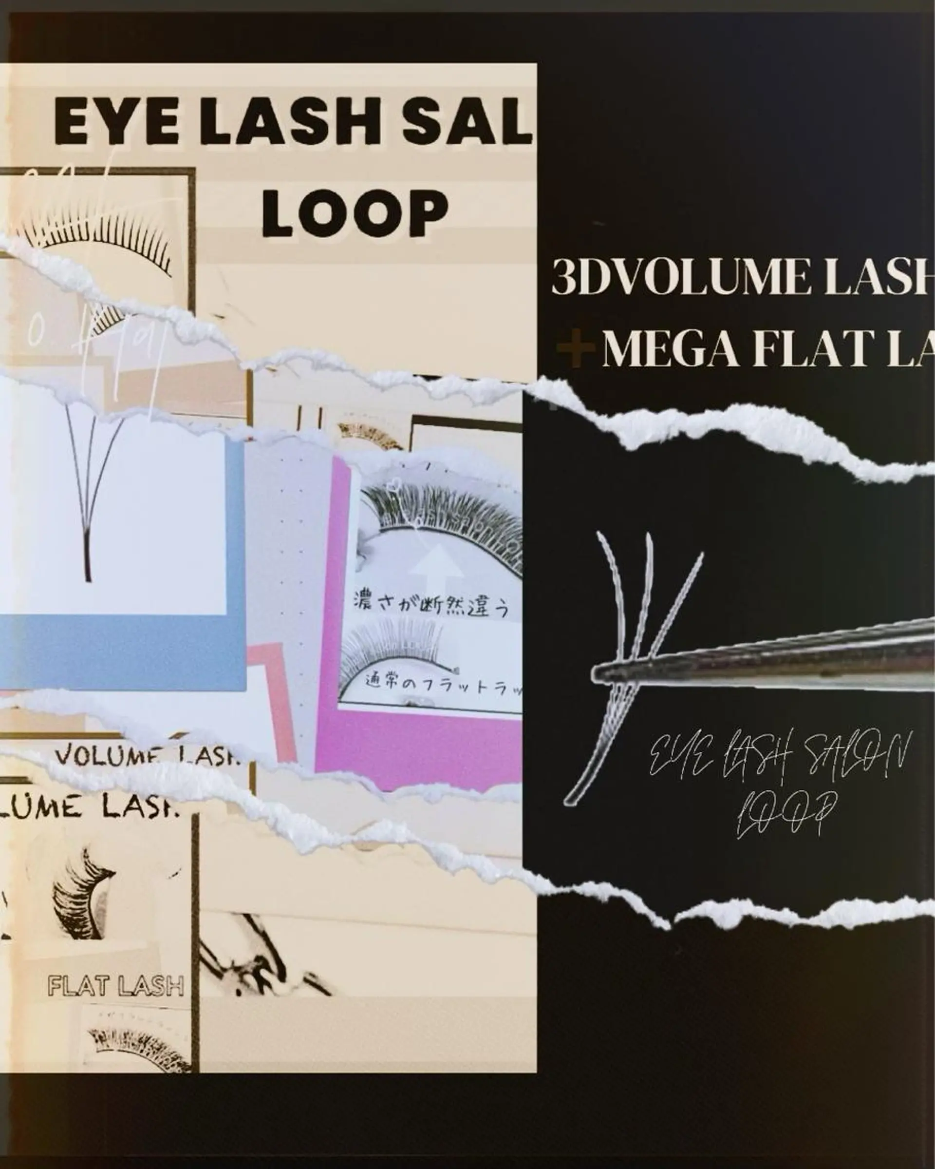 カラー パーマ メンズ マツエク・マツパ アイブロウ 付け放題 バインドロック CCカール Cカール フラットラッシュ eyelash salonLoopꨄのマツエク・マツパデザイン