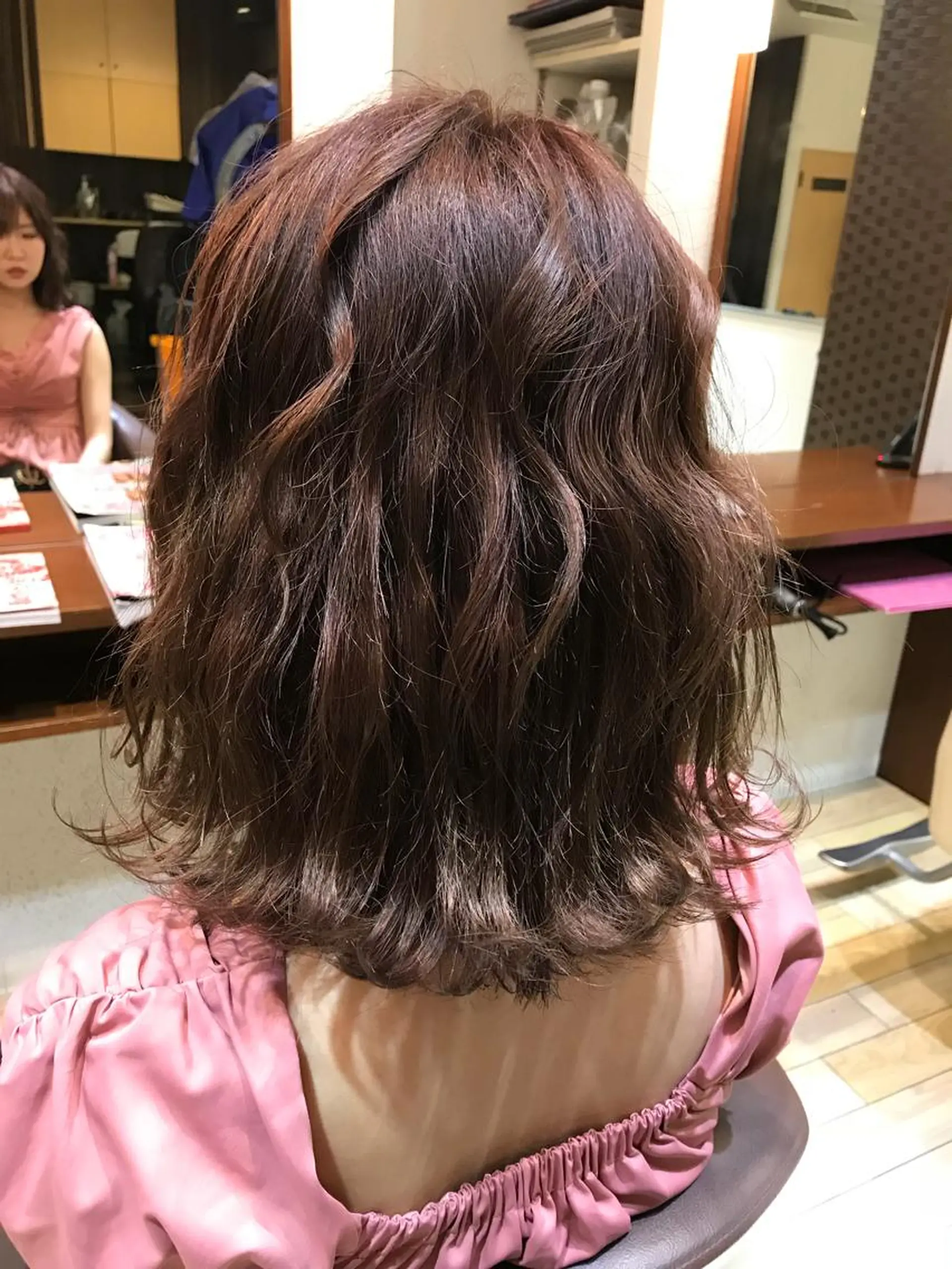ミディアム 脇坂 誠也のヘアスタイル