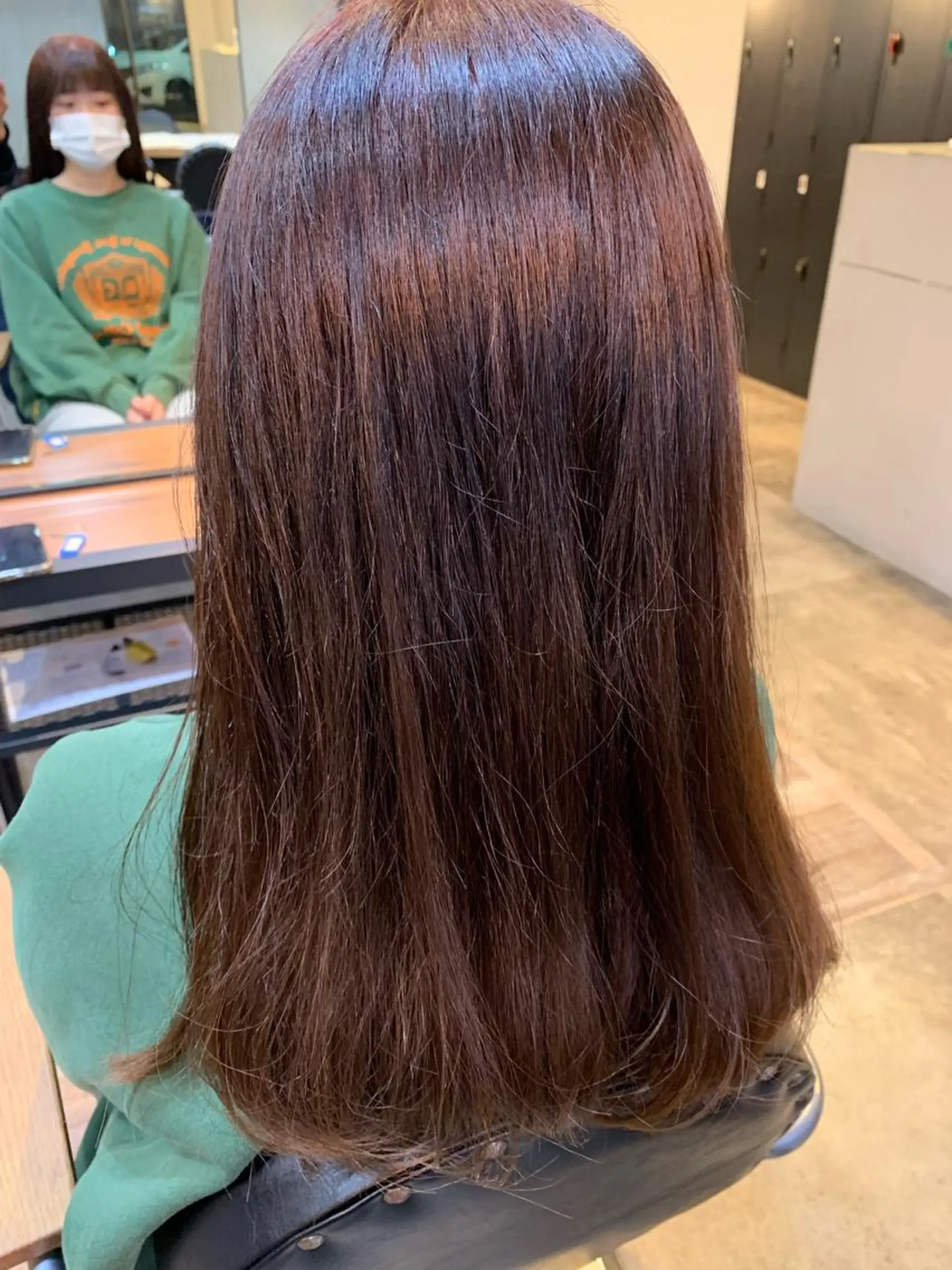 ミディアム 河田 寧生のヘアスタイル