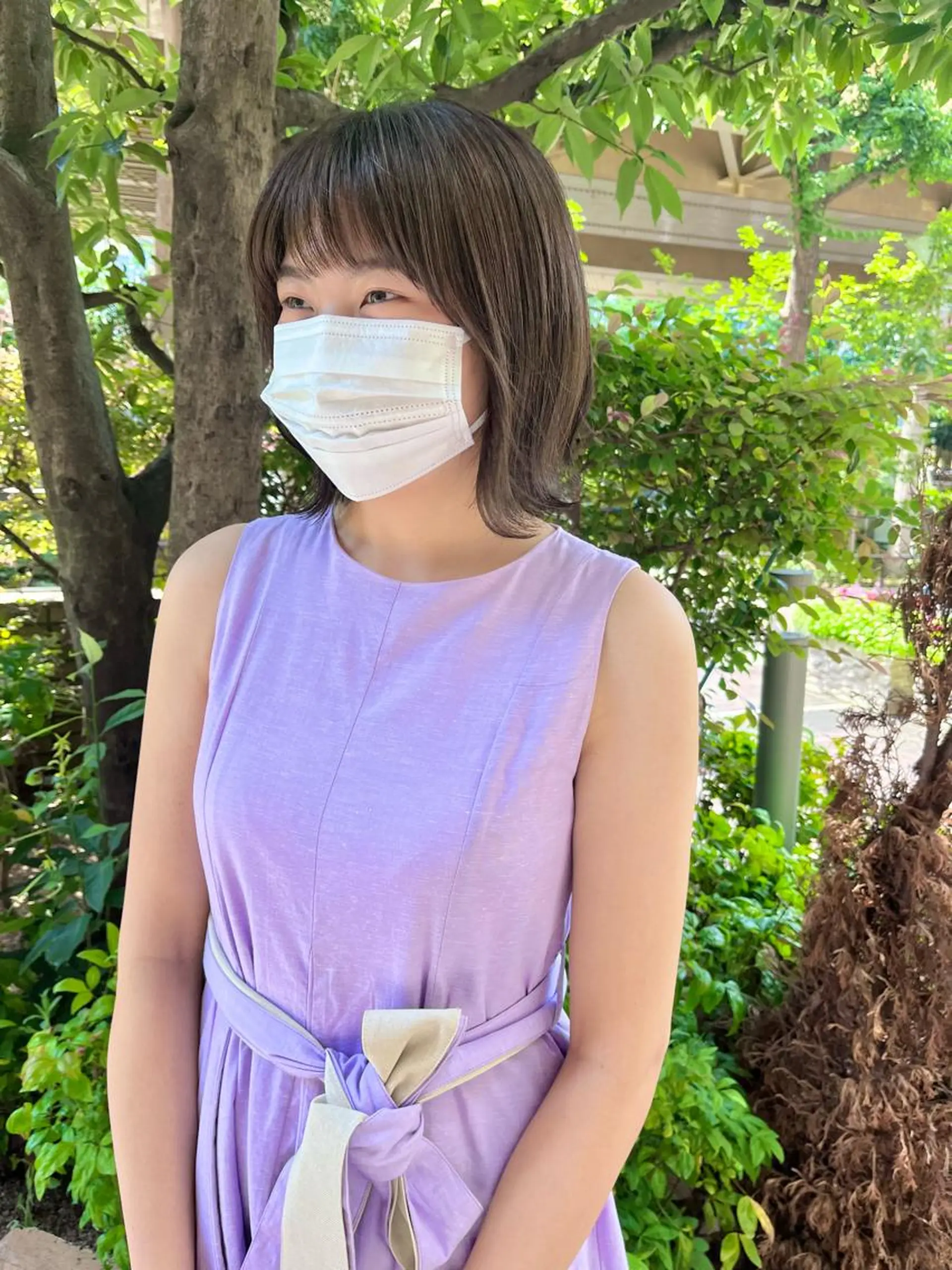 ショート カラー ボブ 近藤 麻紀のヘアスタイル