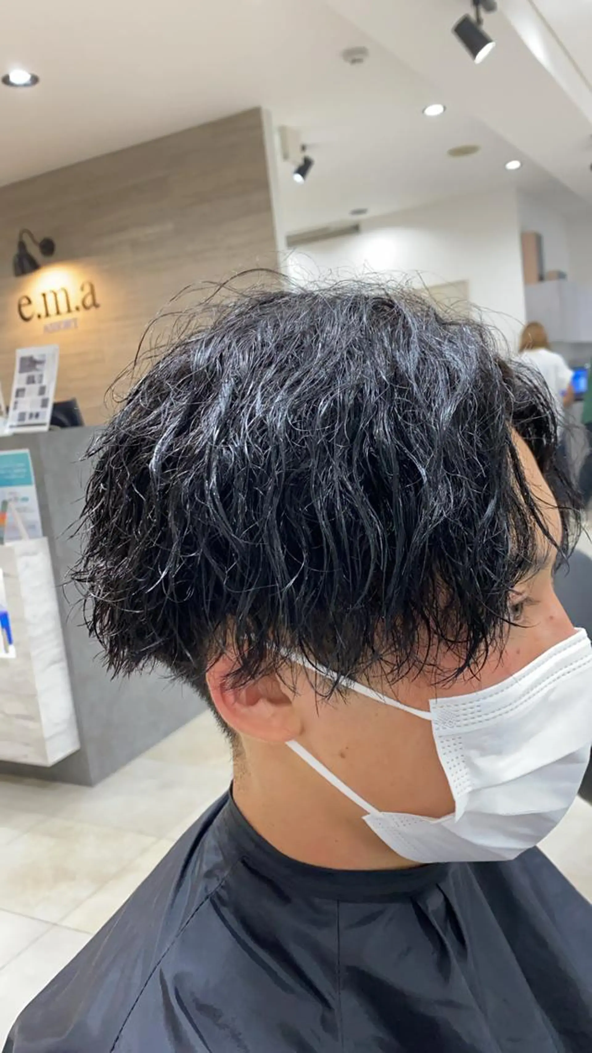 パーマ メンズ カット パーマ 伊藤 海のヘアスタイル