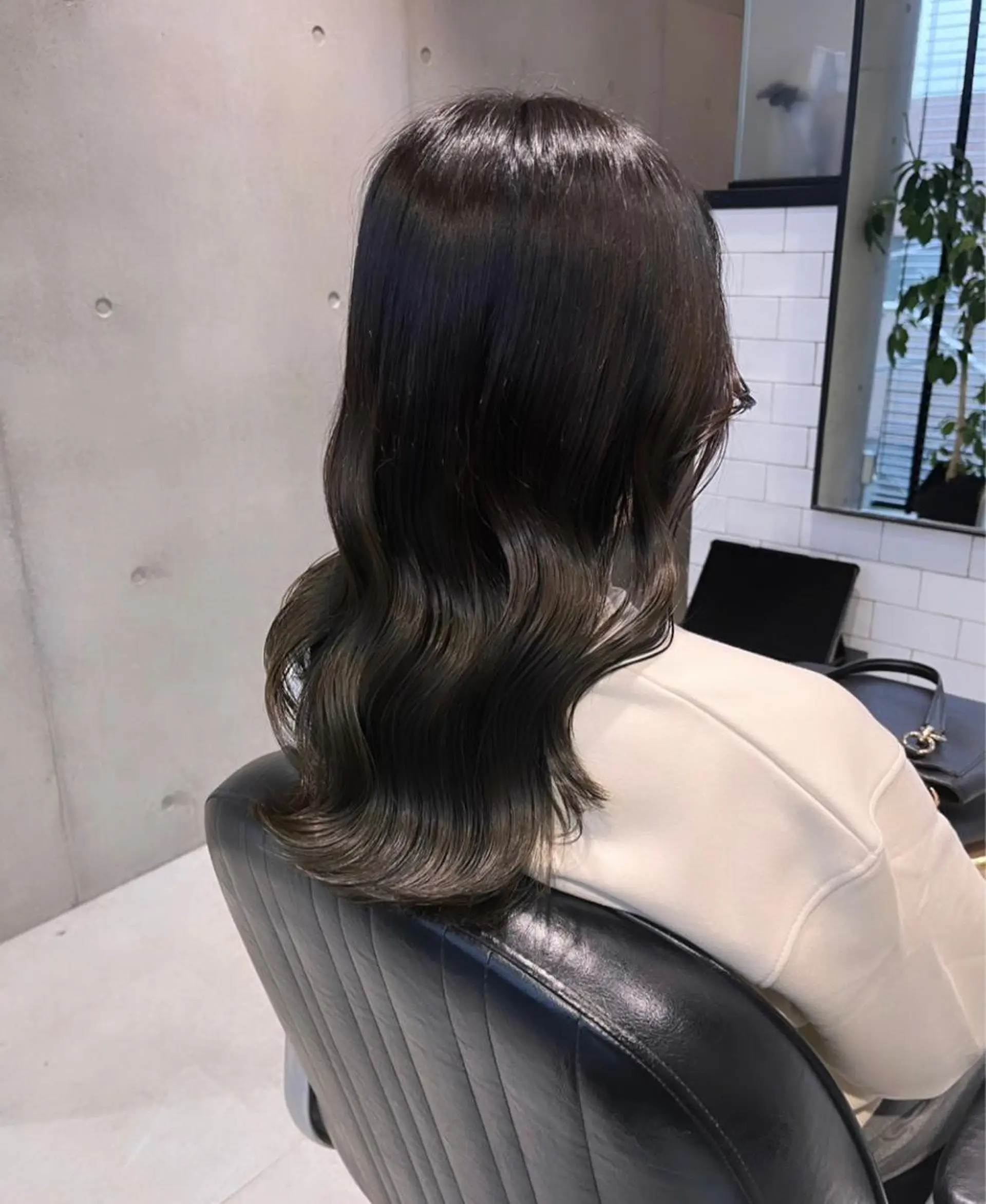 セミロング カット ヘアカラー トリートメント 🌫️大人韓国ヘア 🌫️naoyaのヘアスタイル