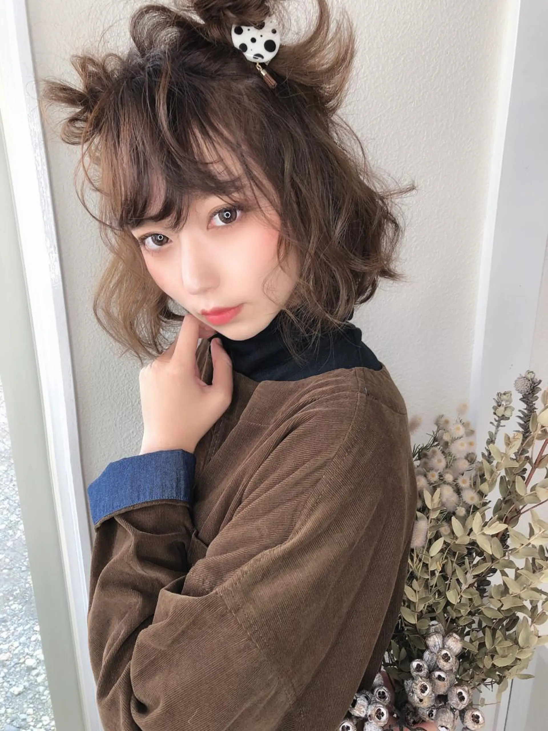 ショート カラー ヘアアレンジ 【滝川市 美容師】 髙橋昌也のヘアスタイル