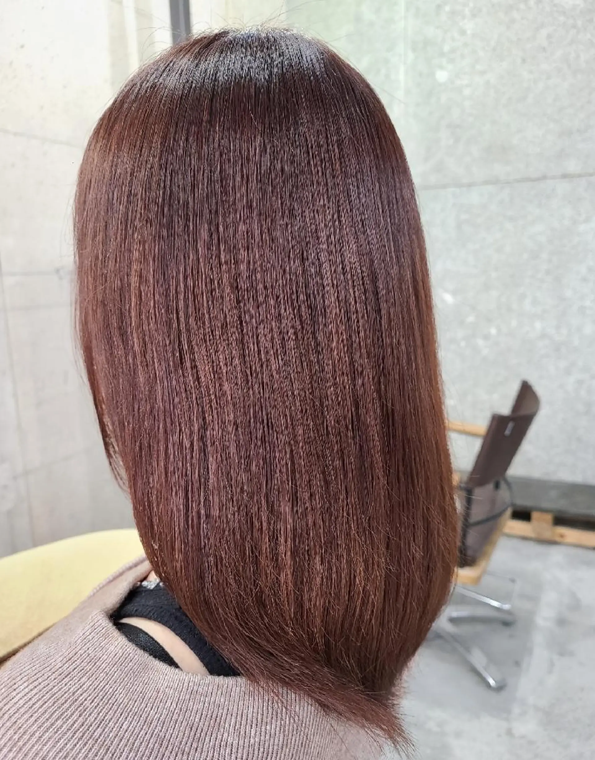 セミロング カラー ブラウンカラー ピンクカラー カット ヘアカラー トリートメント terra✂️川嶋 大輔のヘアスタイル