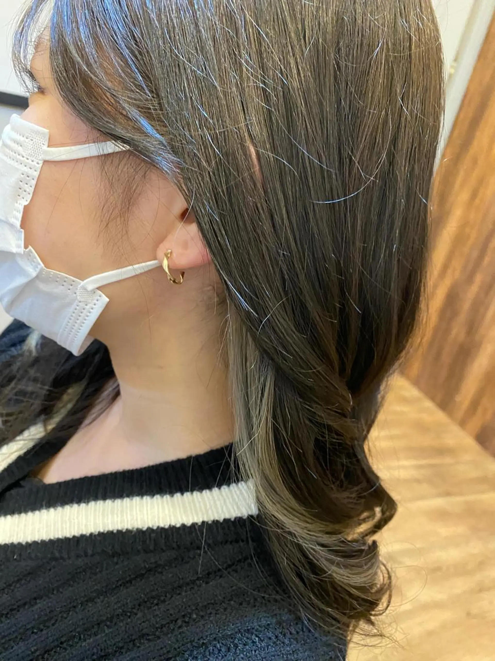 ロング カラー ヘアカラー トリートメント KAITOH ATSUSHIのヘアスタイル