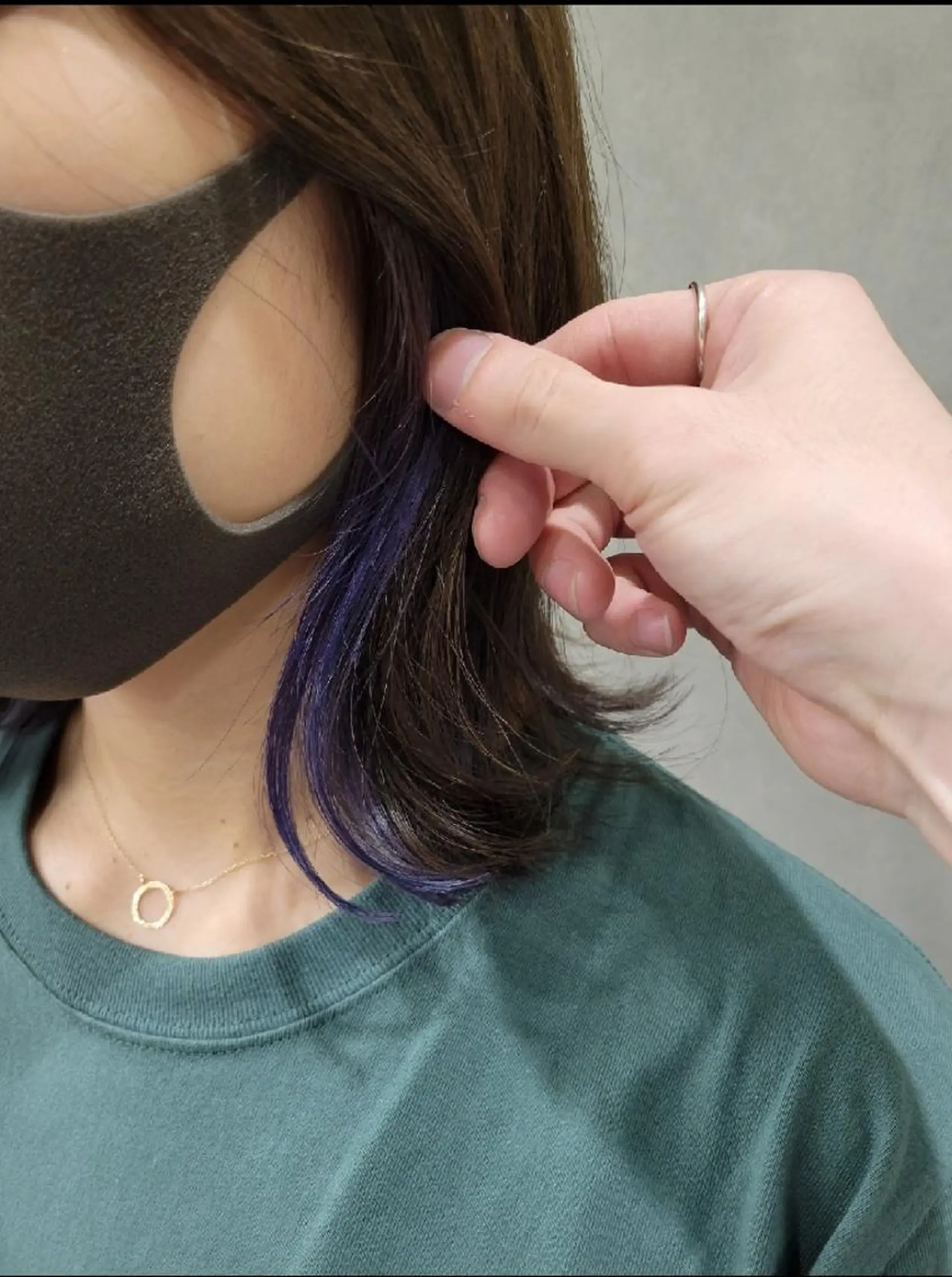 ミディアム カラー カット ヘアカラー トリートメント レイヤー/ショート /山田譲治✂️のヘアスタイル