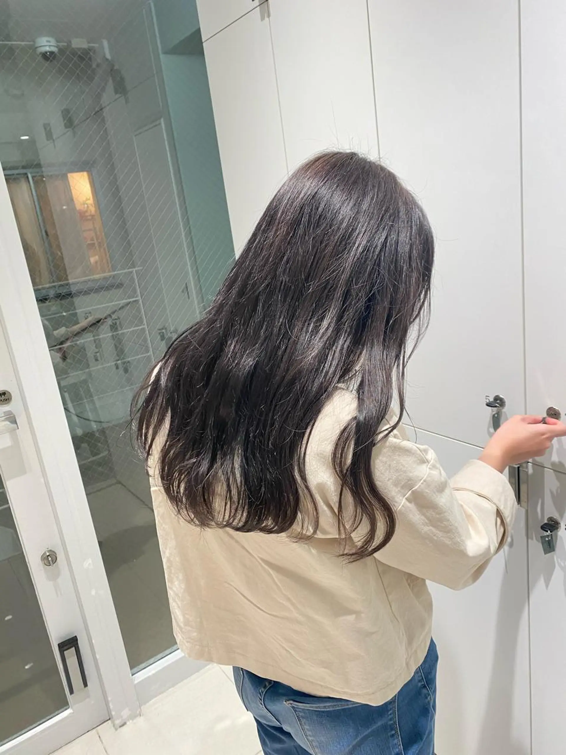 ロング カラー ヘアカラー トリートメント ヘアセット ナチュラル/韓国💎 haruka 💎のヘアスタイル