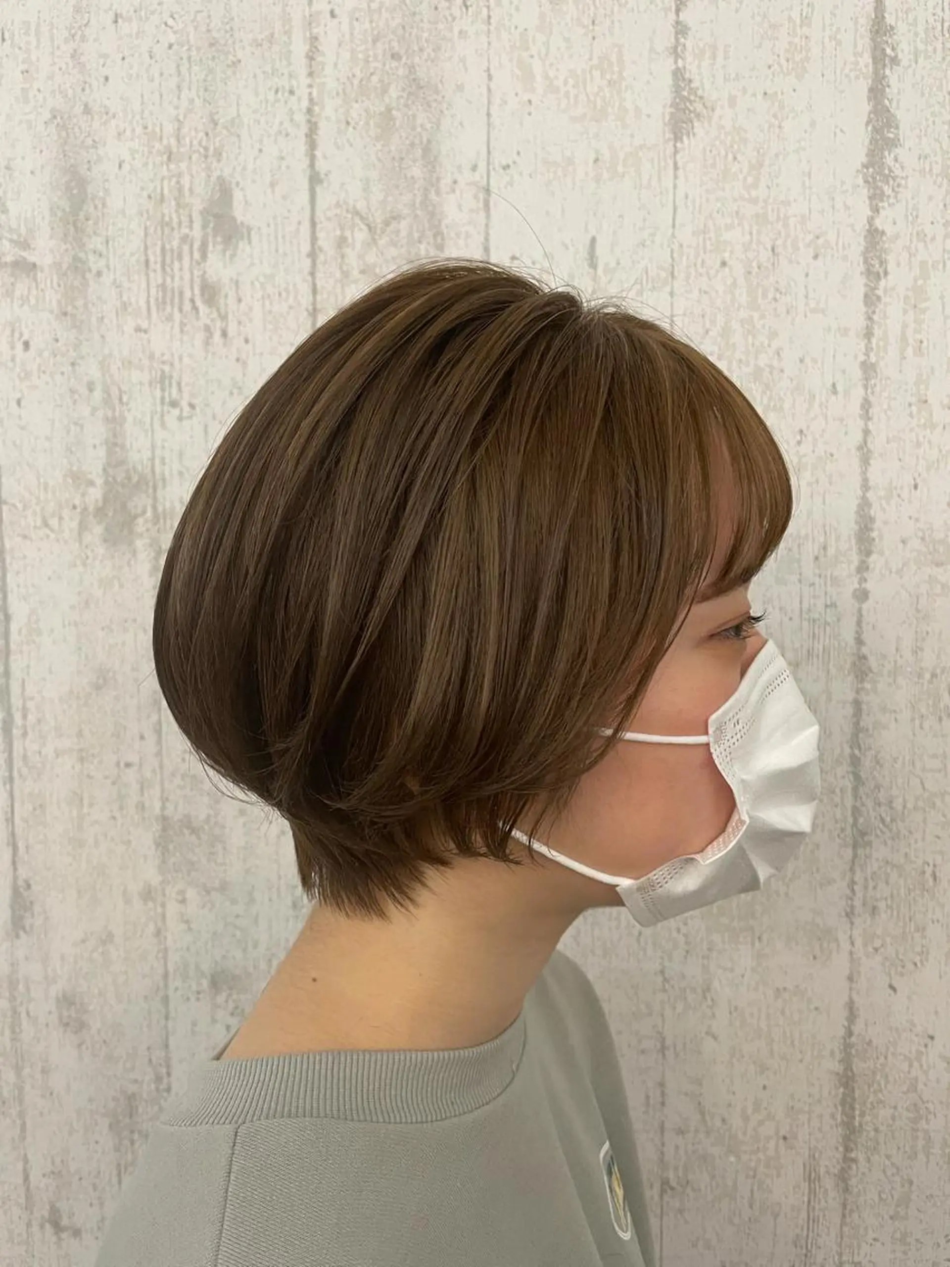 ショート ショートヘア カット 縮毛矯正 ヘアセット 【店長】ショート 似合わせ🦩相羽里美のヘアスタイル