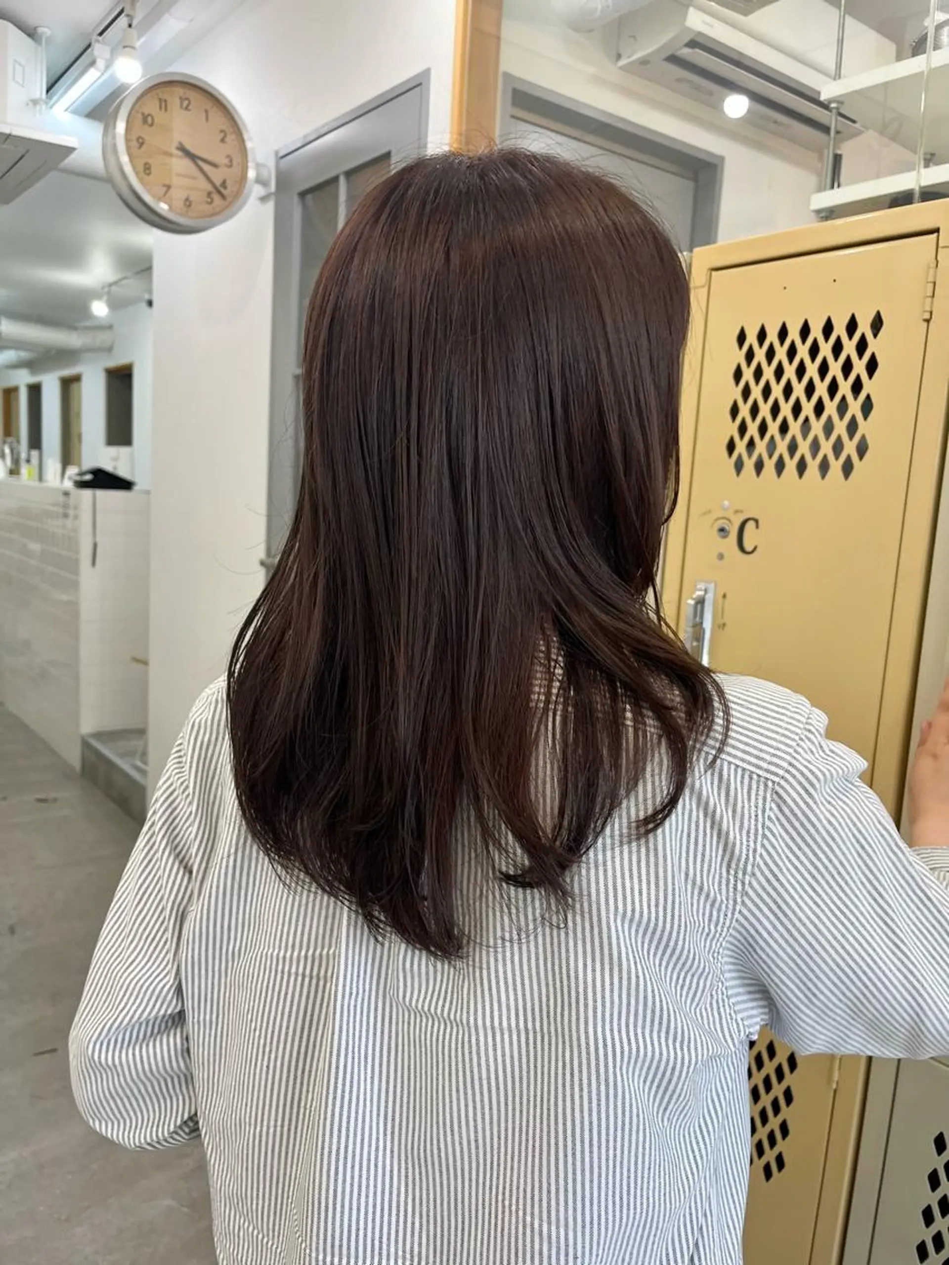ミディアム カラー カット ヘアカラー トリートメント 🌼sunc HINAMI🌼のヘアスタイル