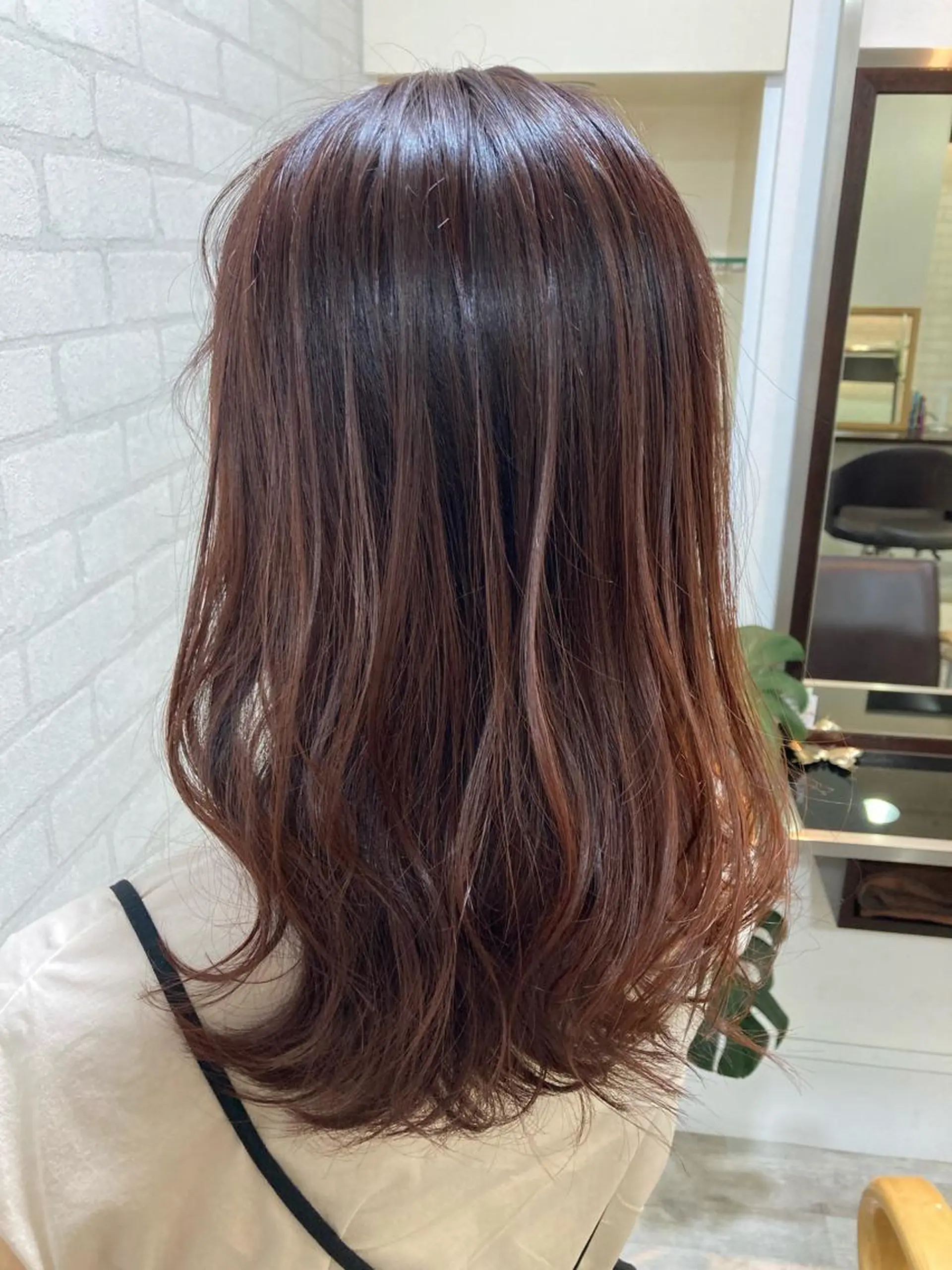 ロング カット ヘアカラー トリートメント 北田 瑠人のヘアスタイル