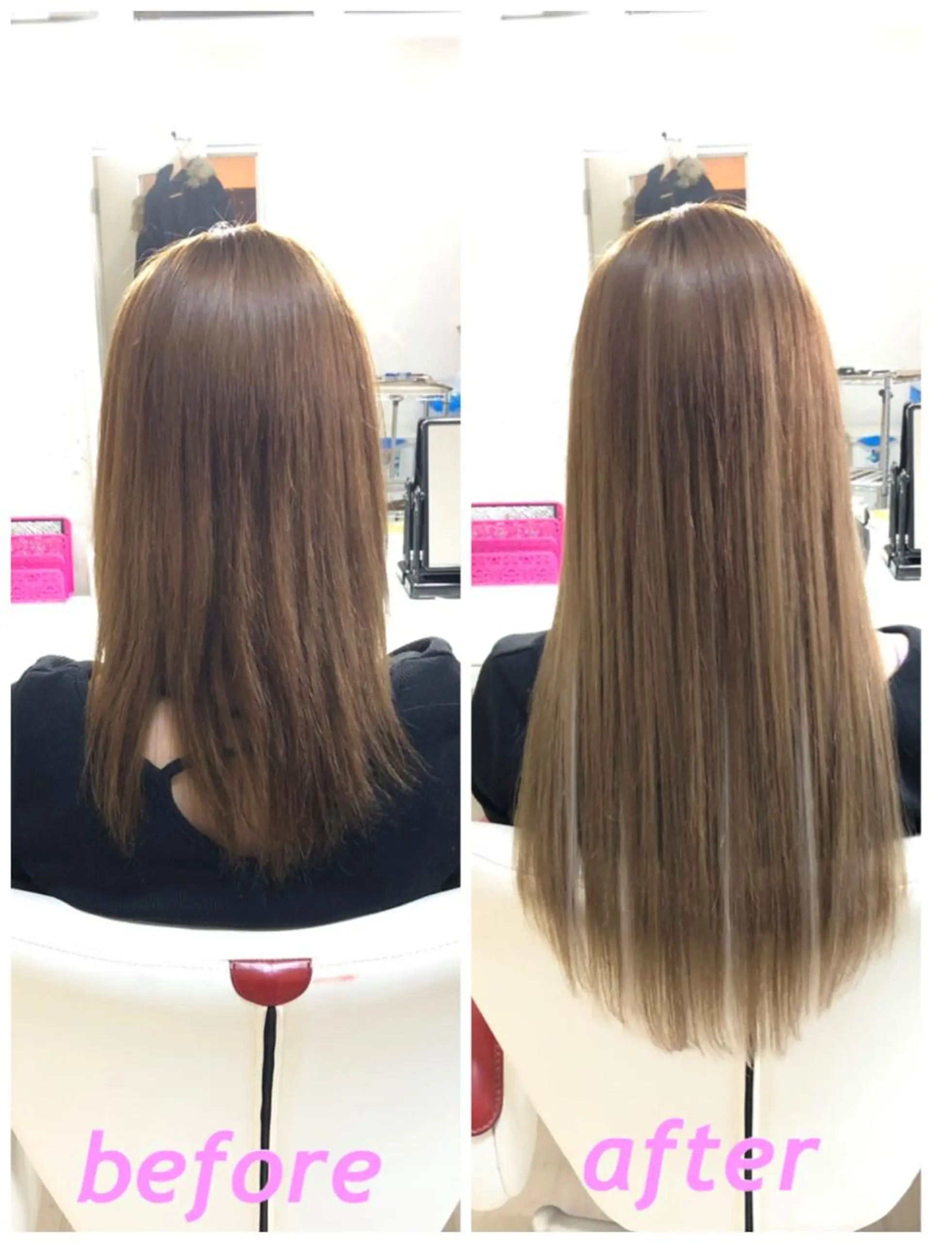 ロング エクステ 🌸ドレスアップ 心斎橋店🌸のヘアスタイル