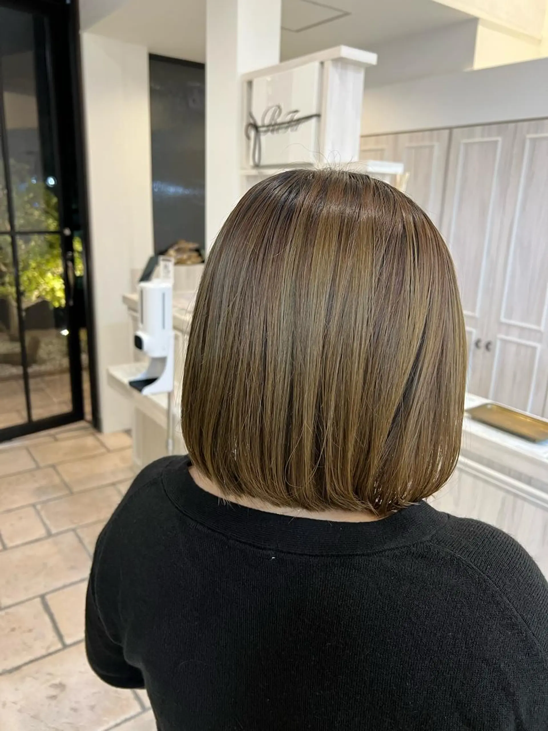 ミディアム カット 門脇 真生人のヘアスタイル