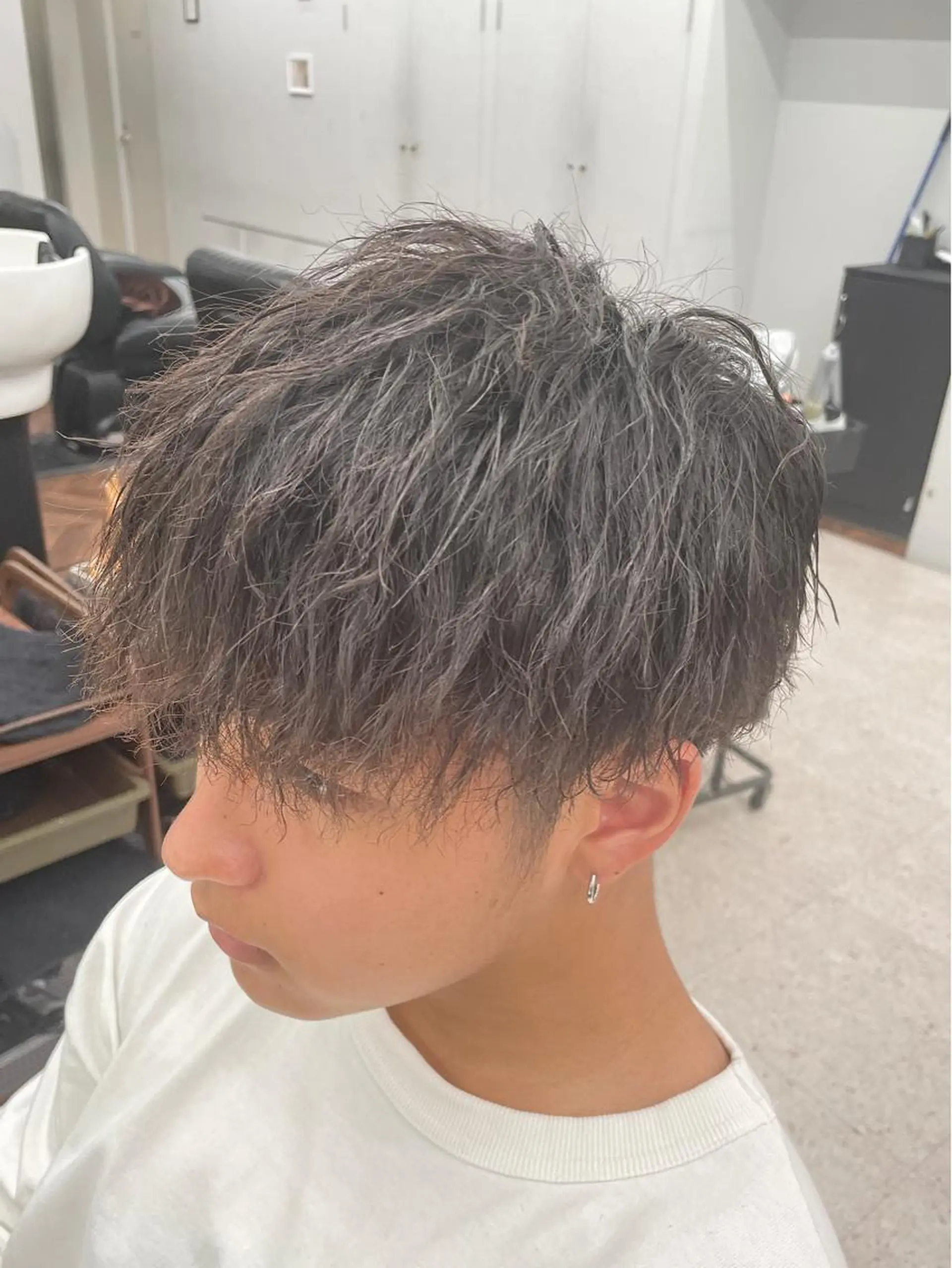 パーマ メンズ メンズスタイリスト✨ 助川龍哉のヘアスタイル