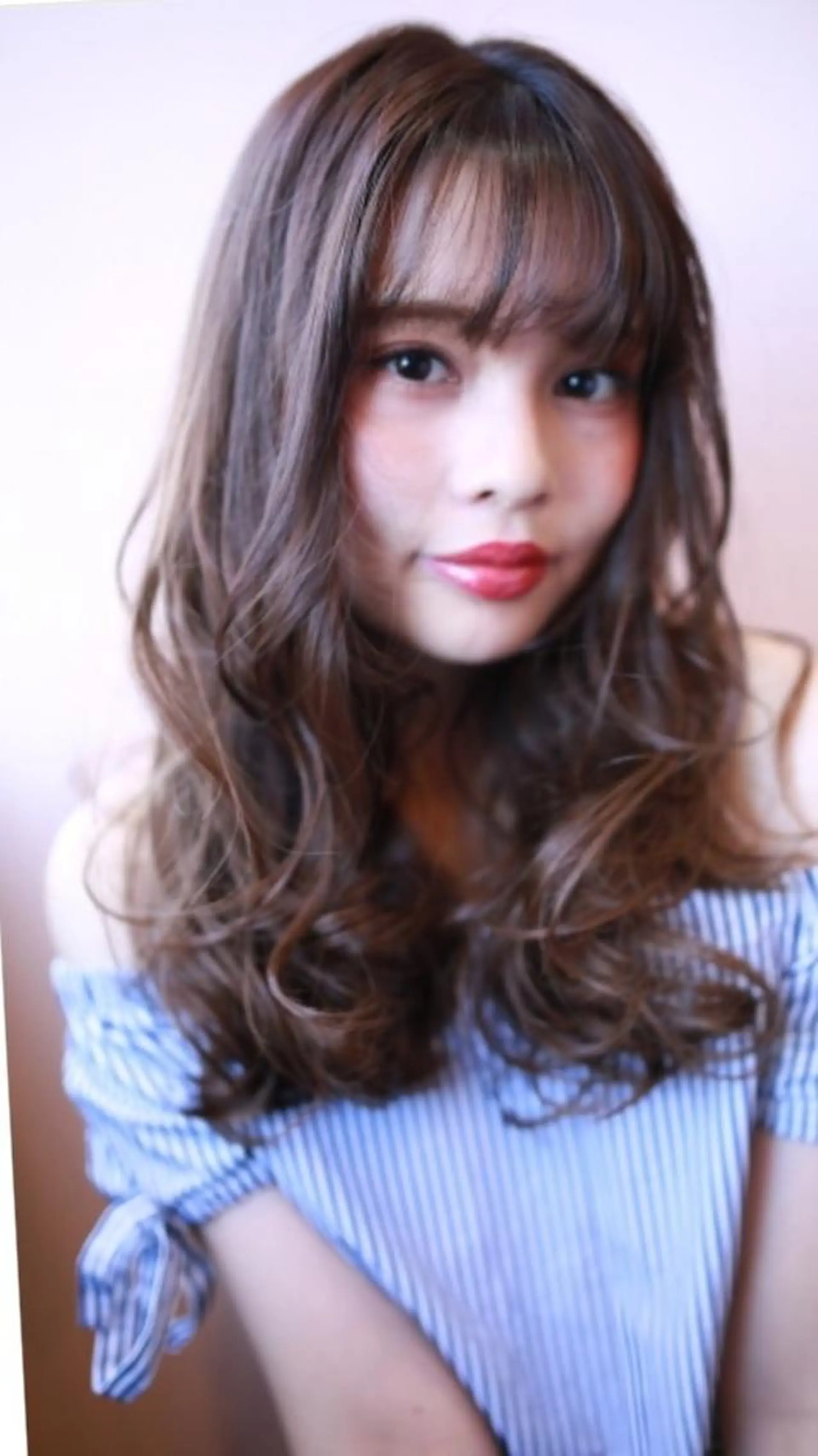 セミロング カラー パーマ セミロングパーマ カット パーマ 【西八王子】Siq  ●FM●オーナーのヘアスタイル