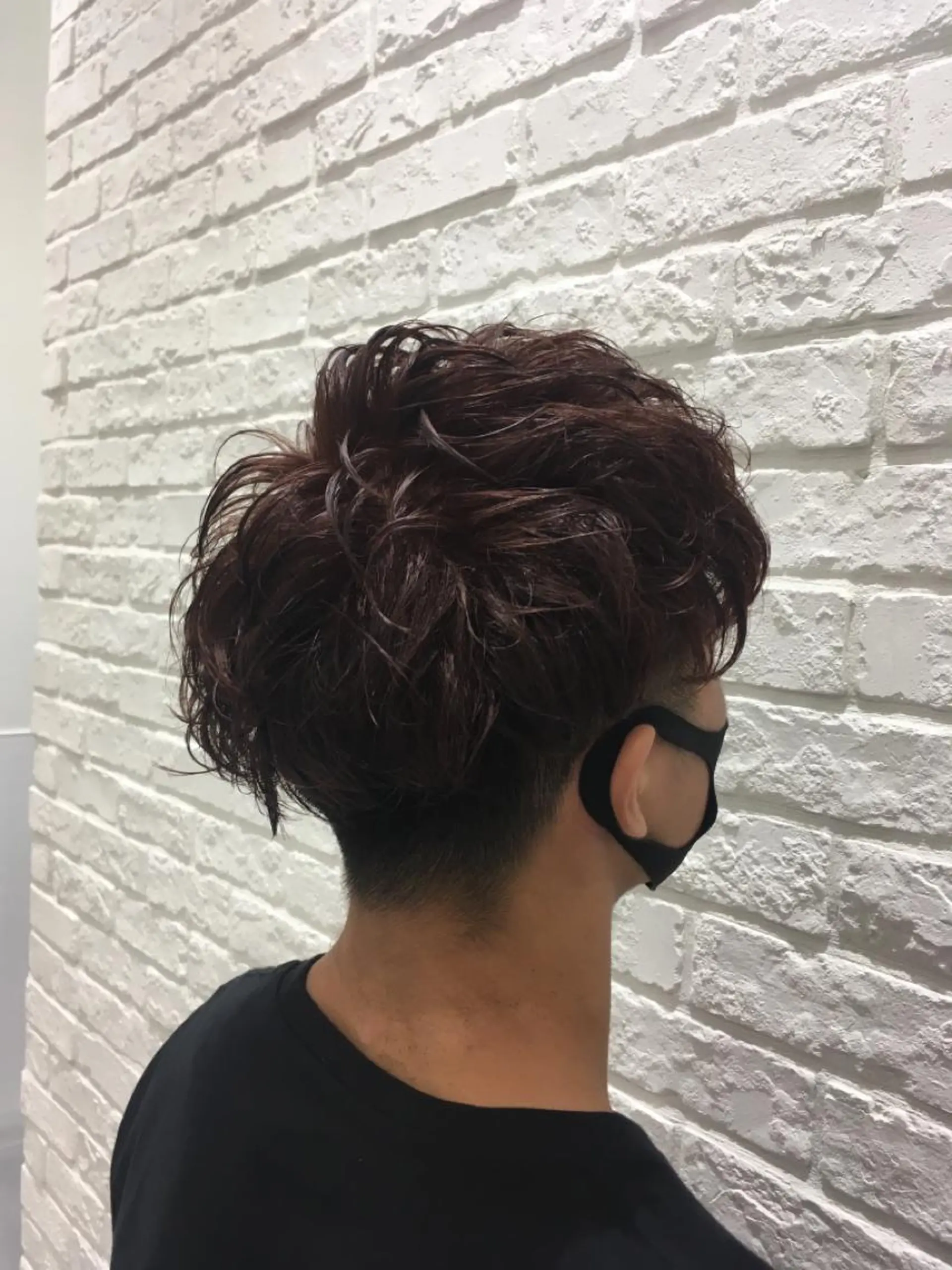メンズ 傷んだ髪をサラサラに 曲がる縮毛矯正◎高岡のヘアスタイル