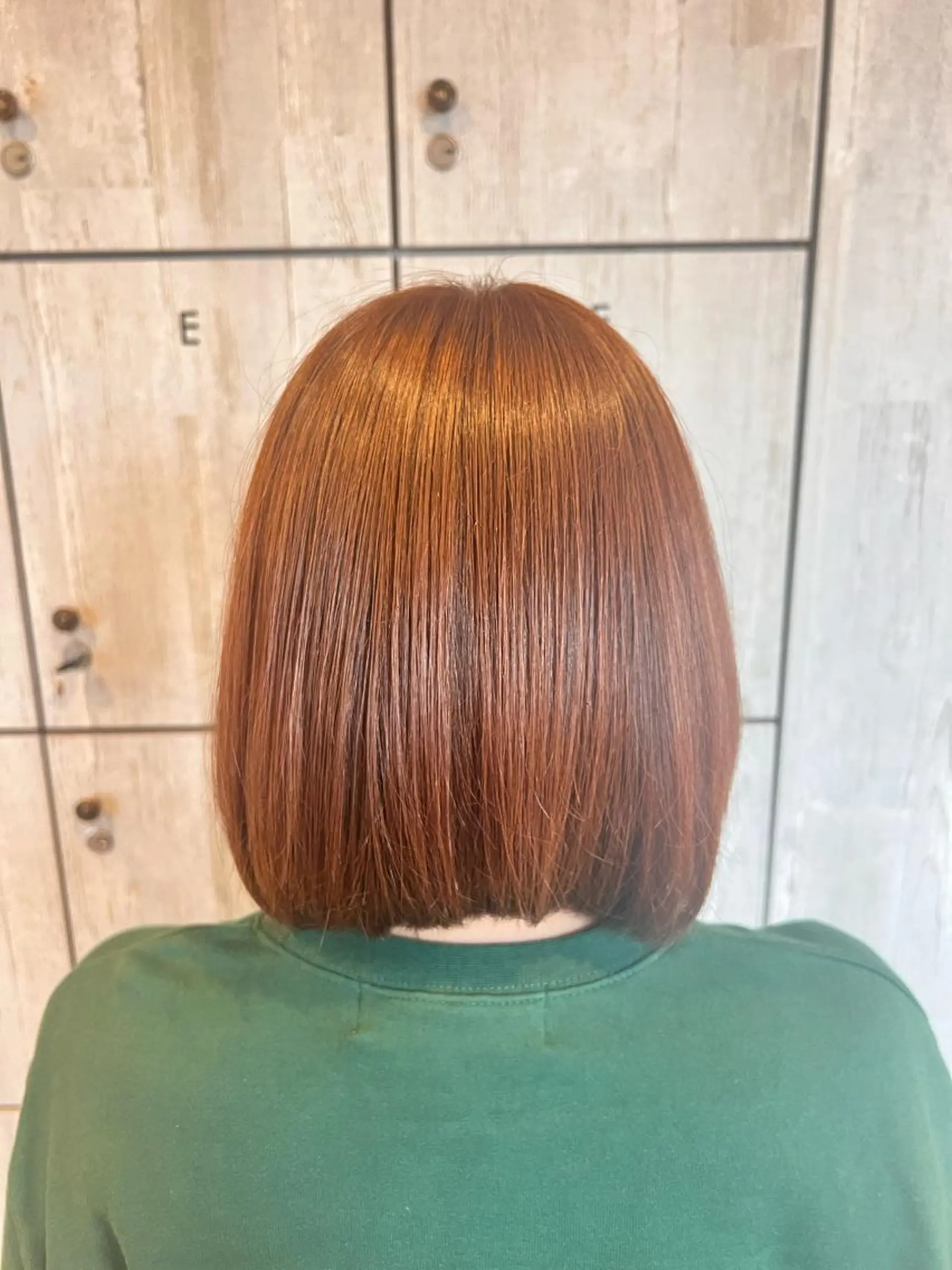 ミディアム カラー れいな🌼 ボブ･艶カラー🌼のヘアスタイル