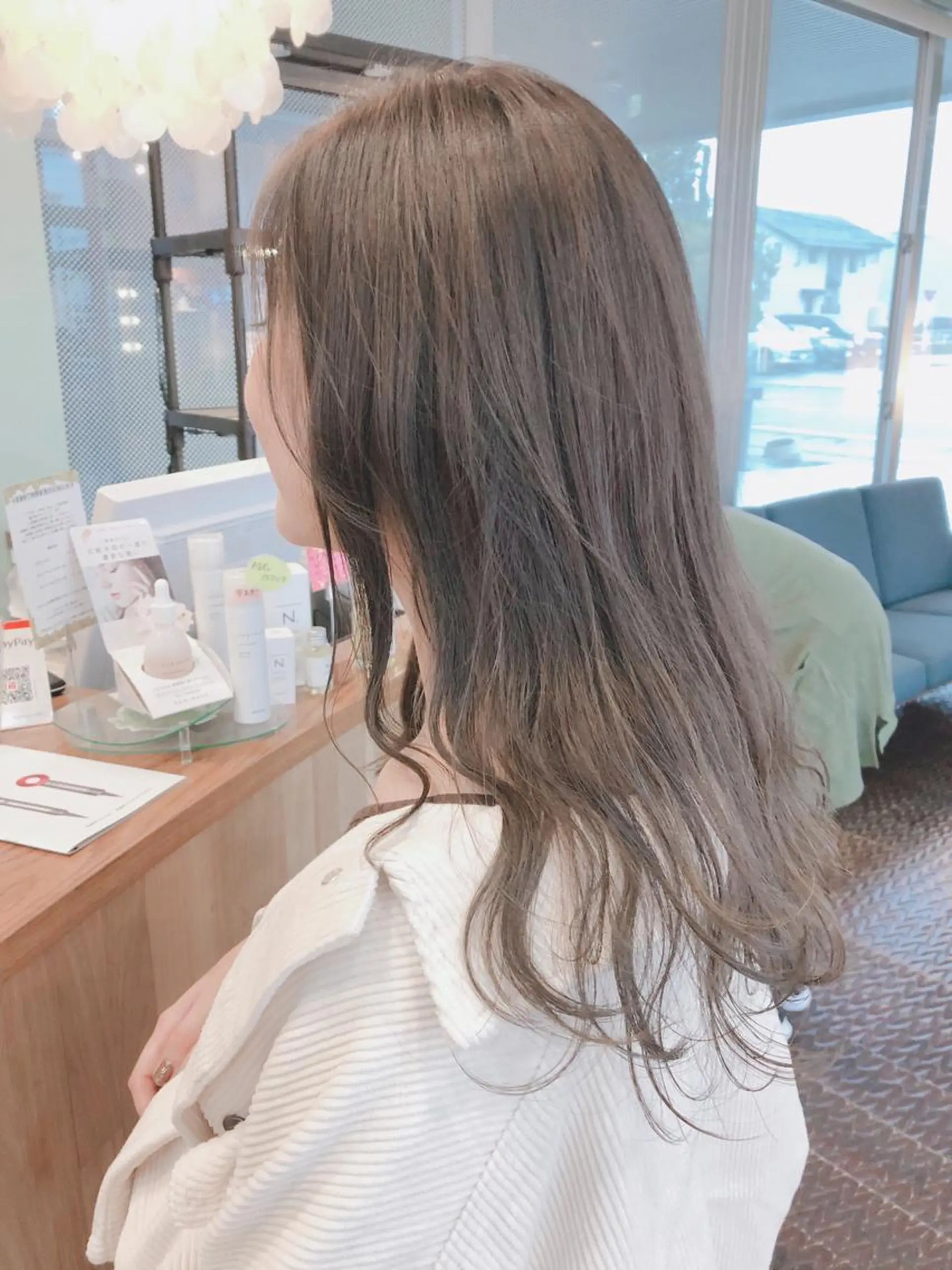 ロング ヘアカラー むらまつ えりこのヘアスタイル
