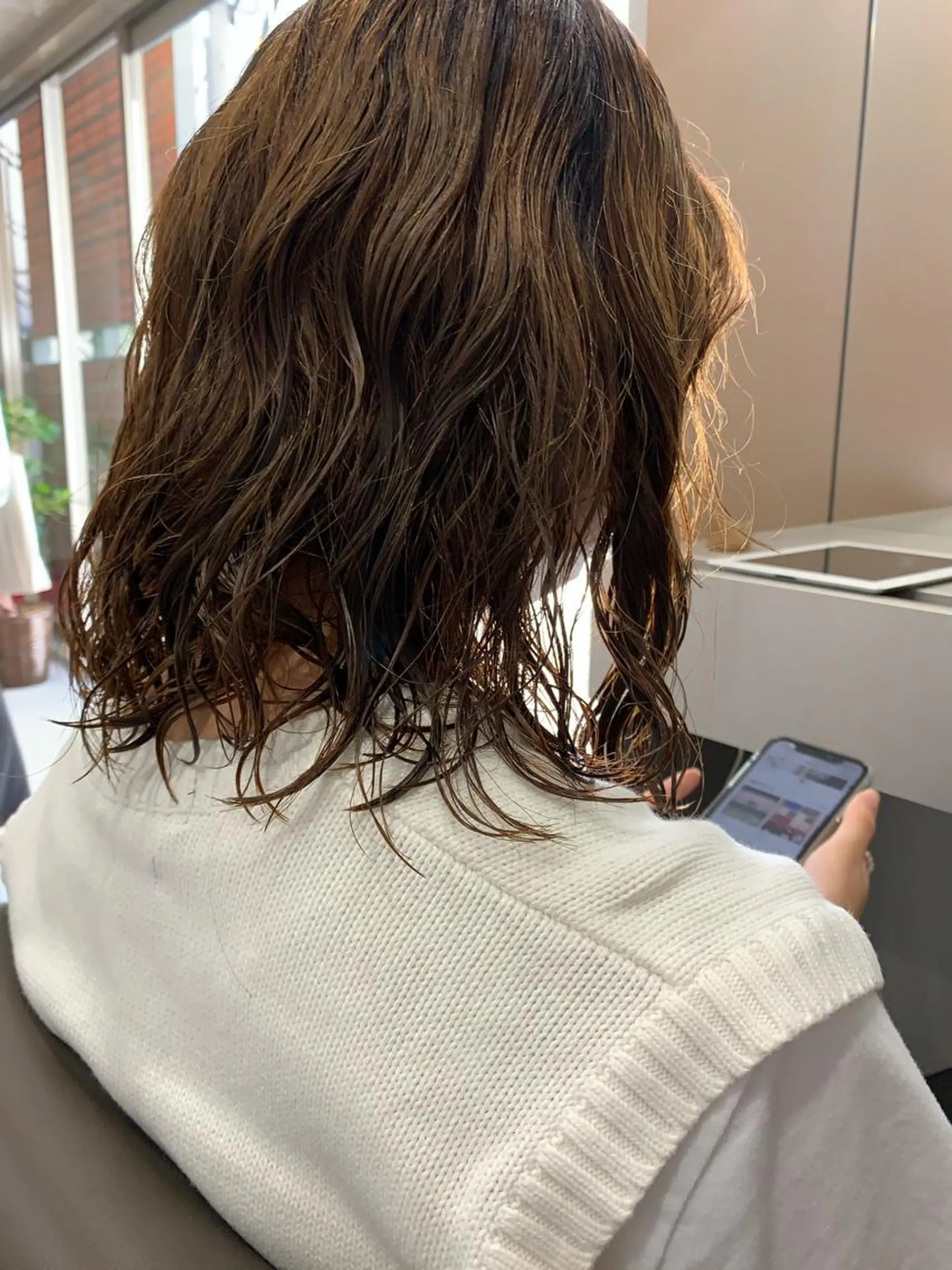 パーマ ボブパーマコテ巻き風 パーマNo1深江秀平のヘアスタイル