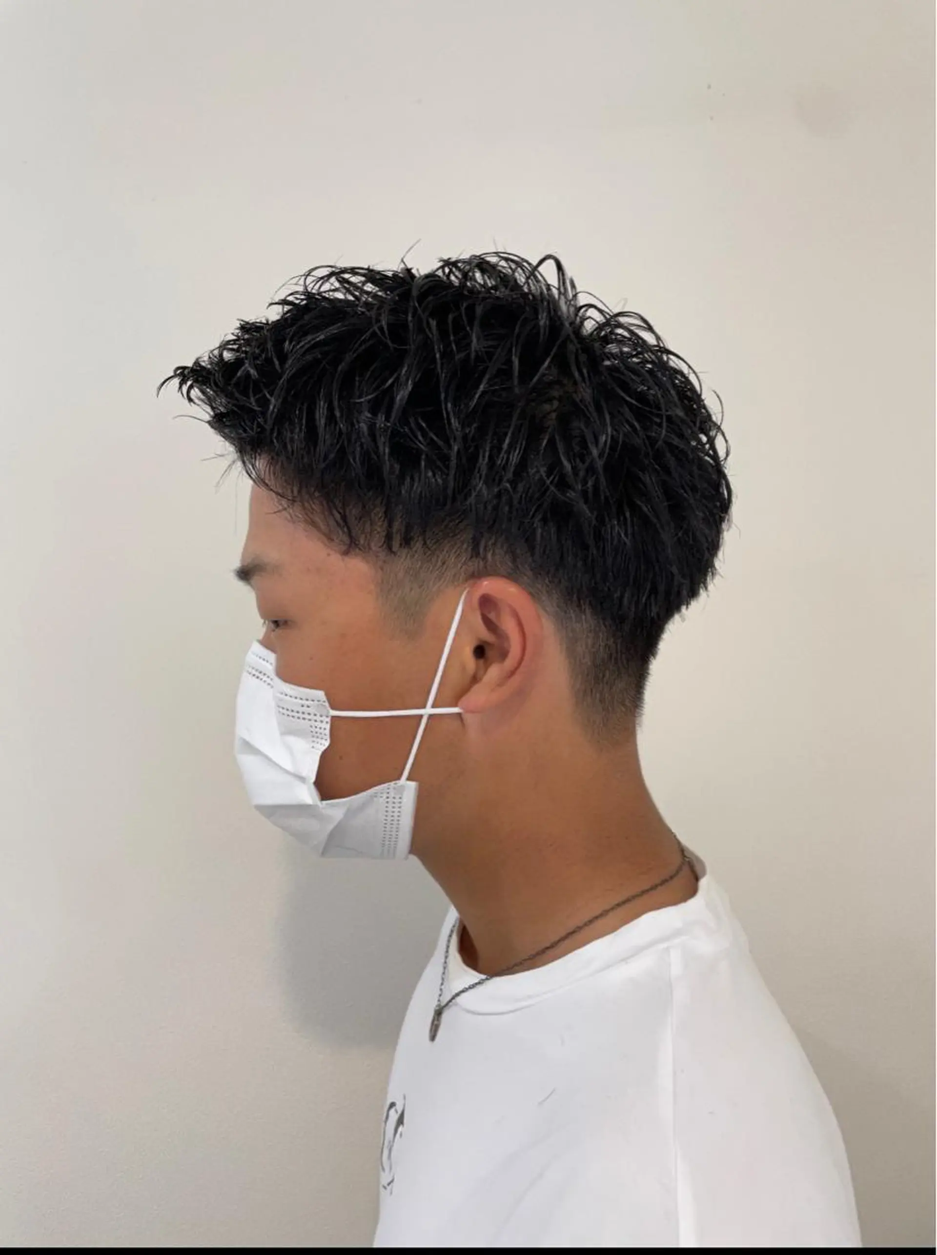 ショート パーマ メンズ カット パーマ トリートメント ヘアセット 髪質改善特化 🫧松野力也のヘアスタイル