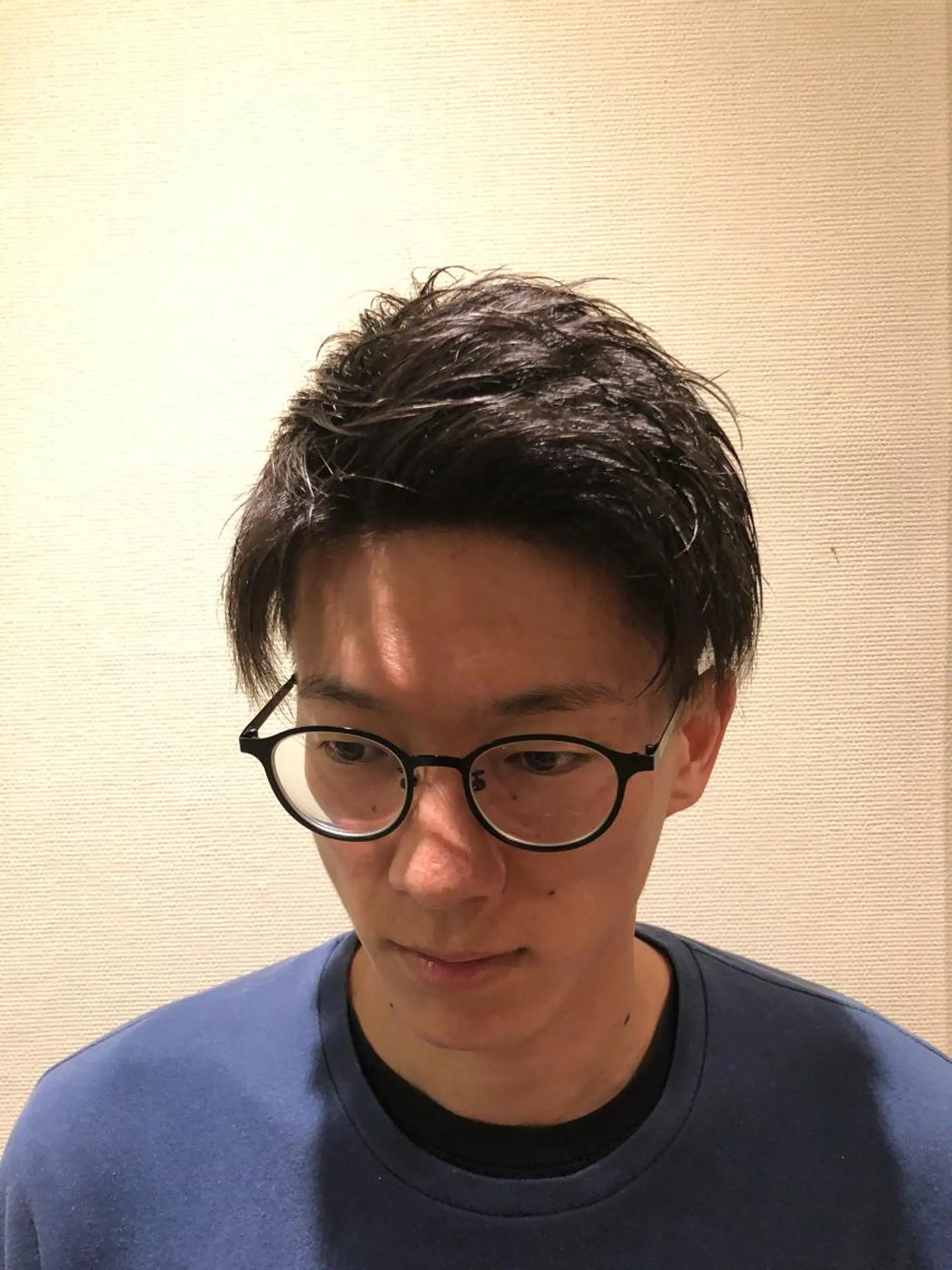 ミディアム メンズ マッシュ ツーブロック 刈り上げ 新藤 弘都のヘアスタイル