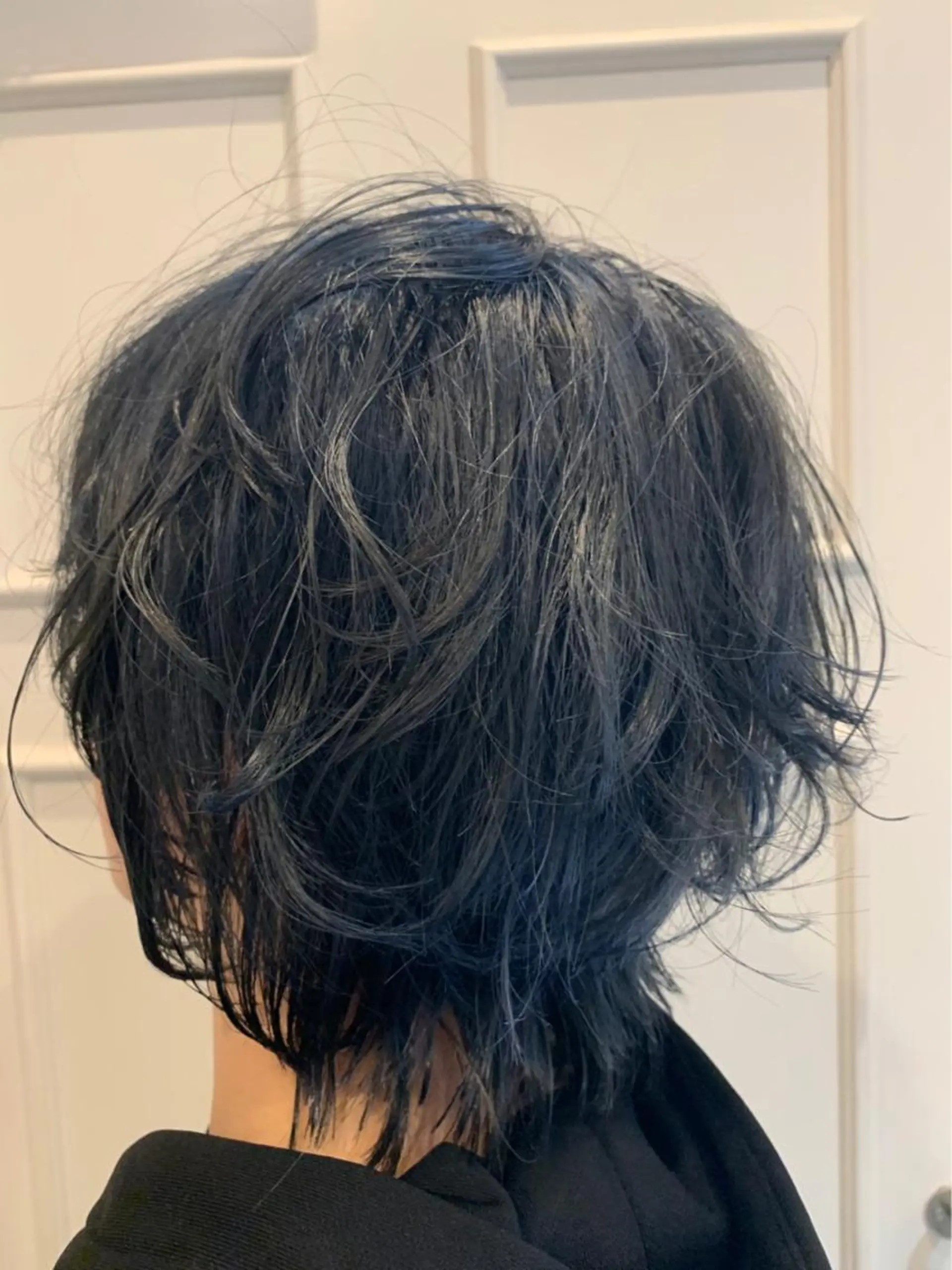 ショート カラー アッシュ ブルーカラー ブルーアッシュ 🫟Blanco🫟 Color&Careのヘアスタイル