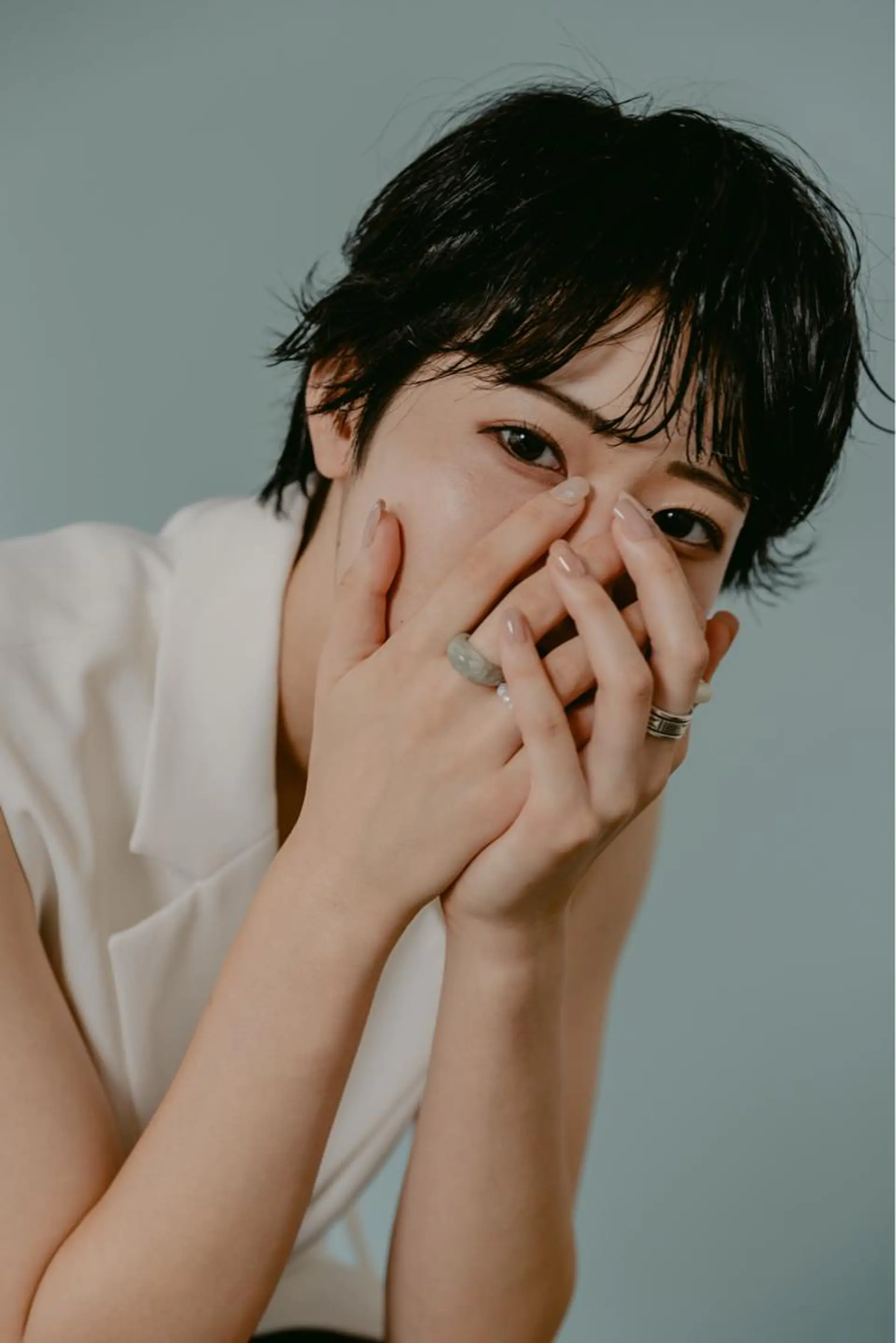 ショート ツジガキ ユウスケのヘアスタイル