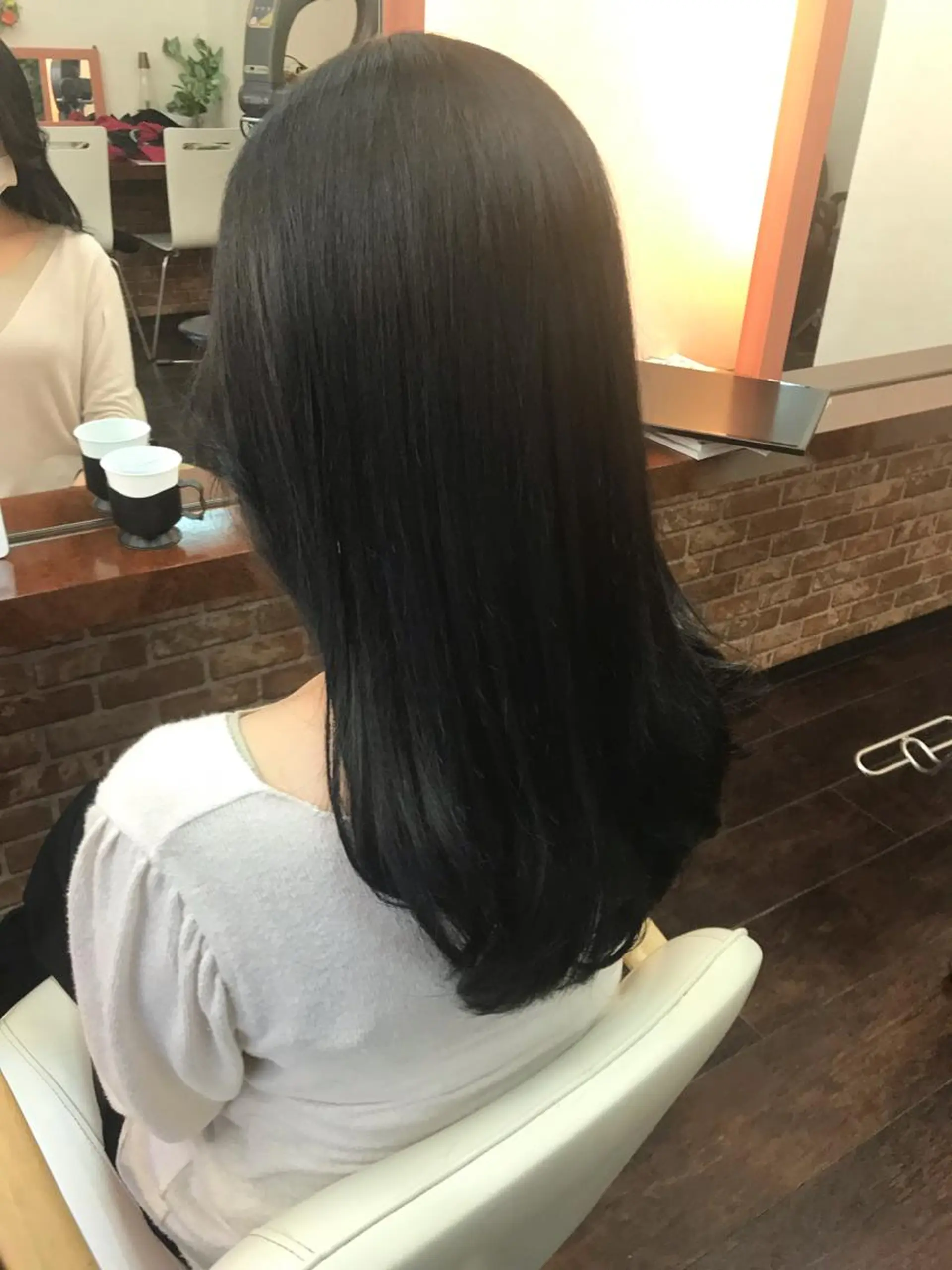 ロング パーマ 桧山 真のヘアスタイル