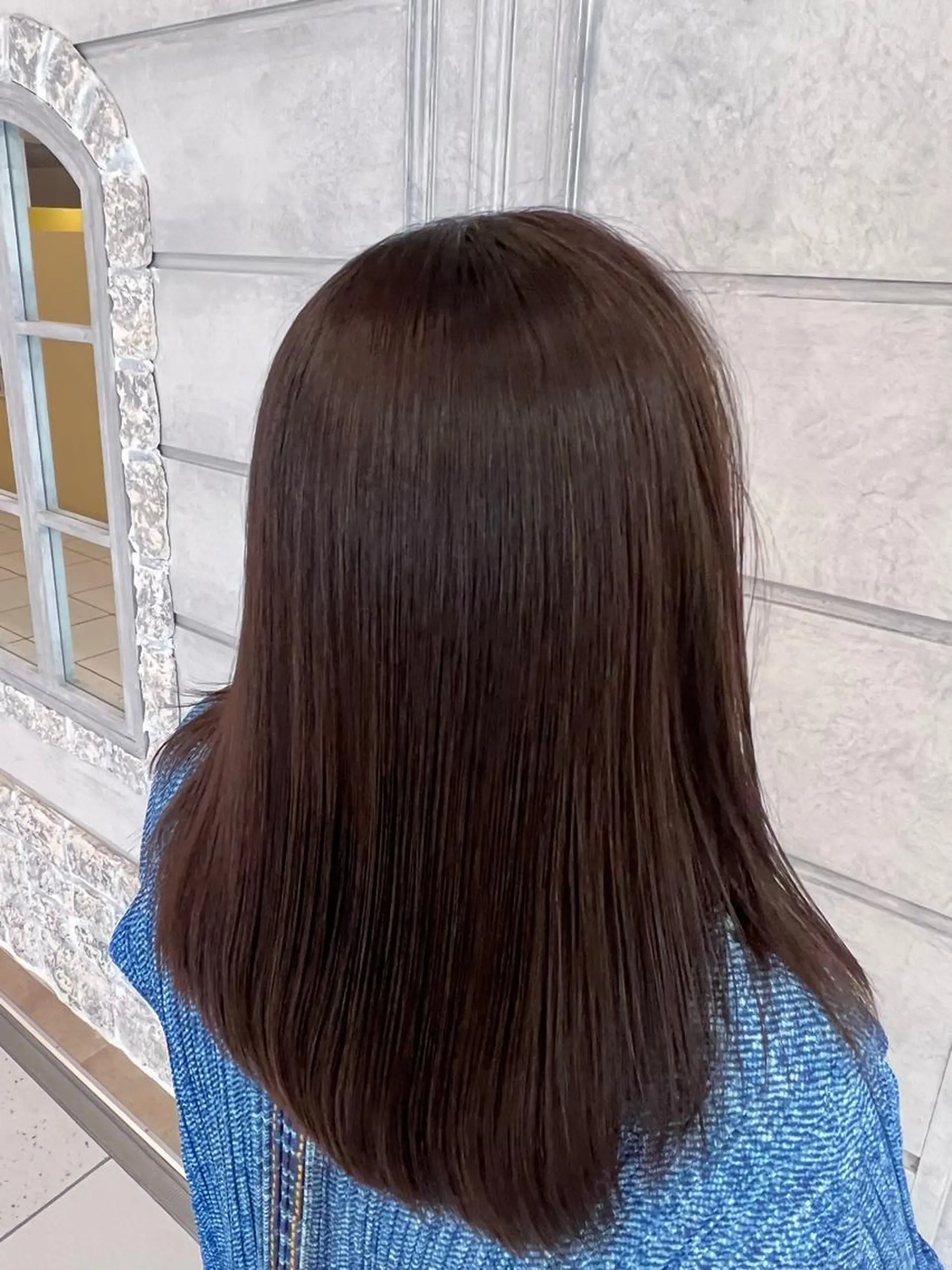 ミディアム パーマ 髪質改善 市川 翔大のヘアスタイル