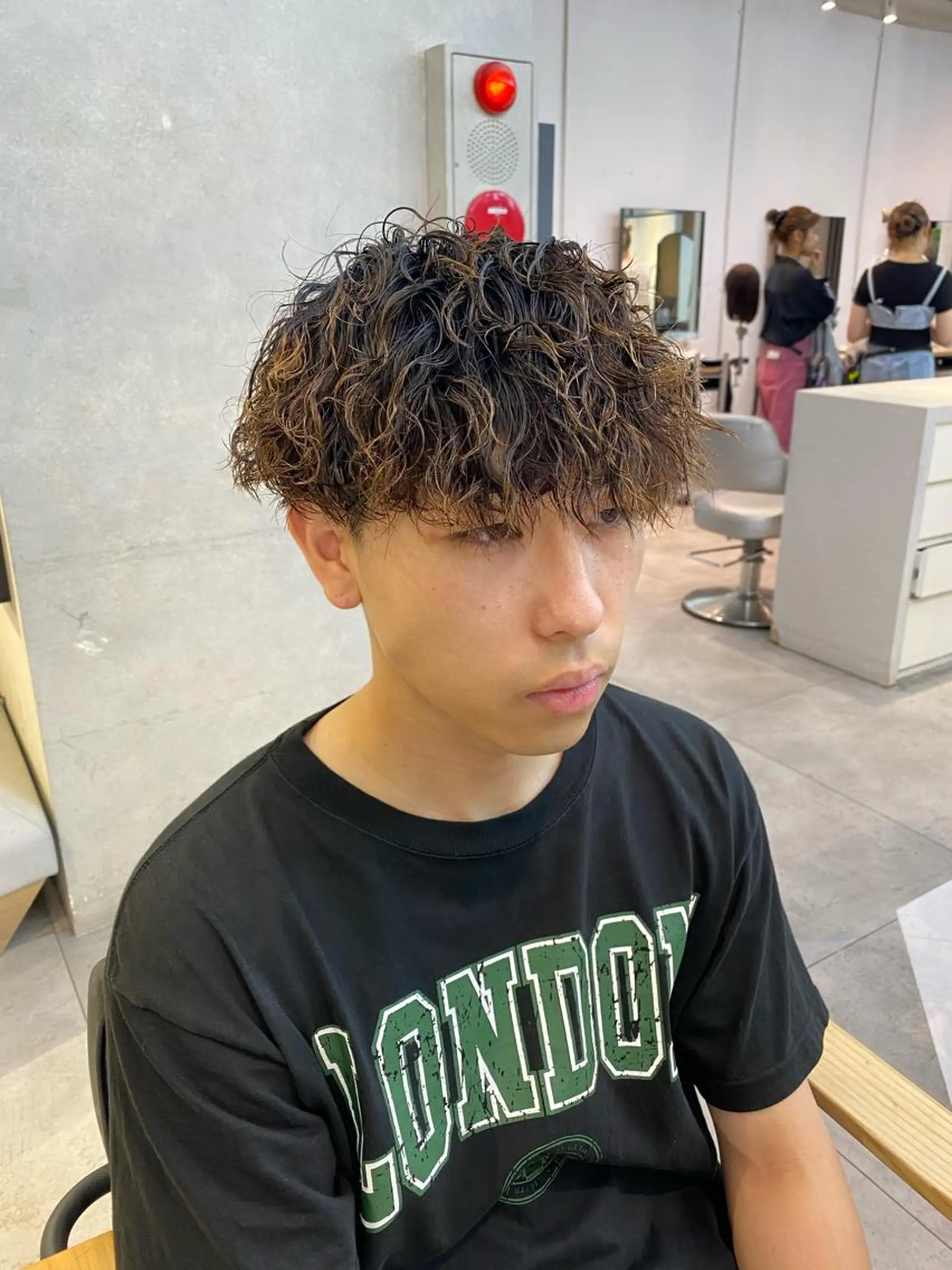 パーマ メンズ 新宿【メンズパーマ】 塩澤太一のヘアスタイル