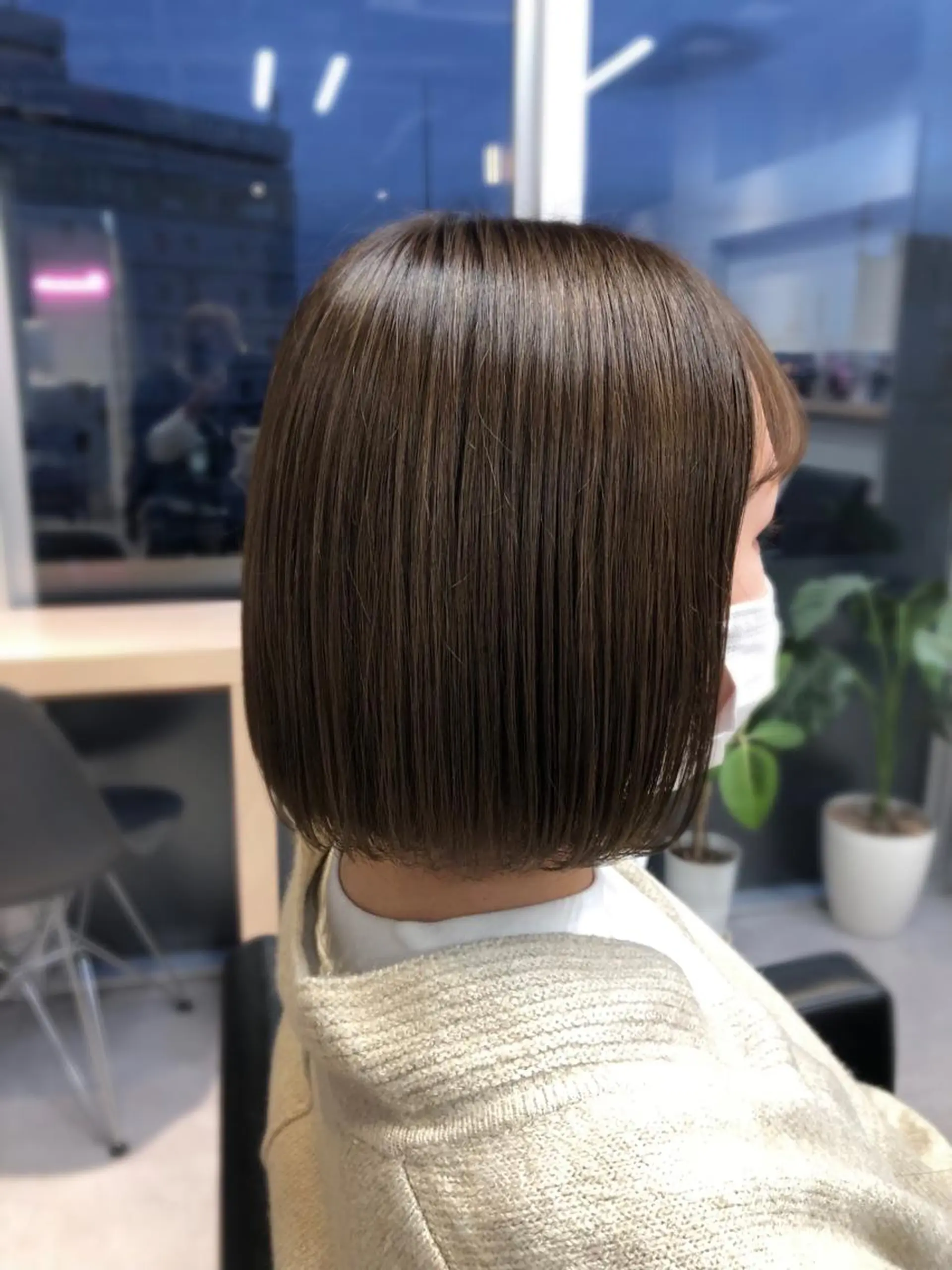 ショート カラー カット ヘアカラー トリートメント 🪞個室サロン/韓国 艶髪/keito🪞のヘアスタイル