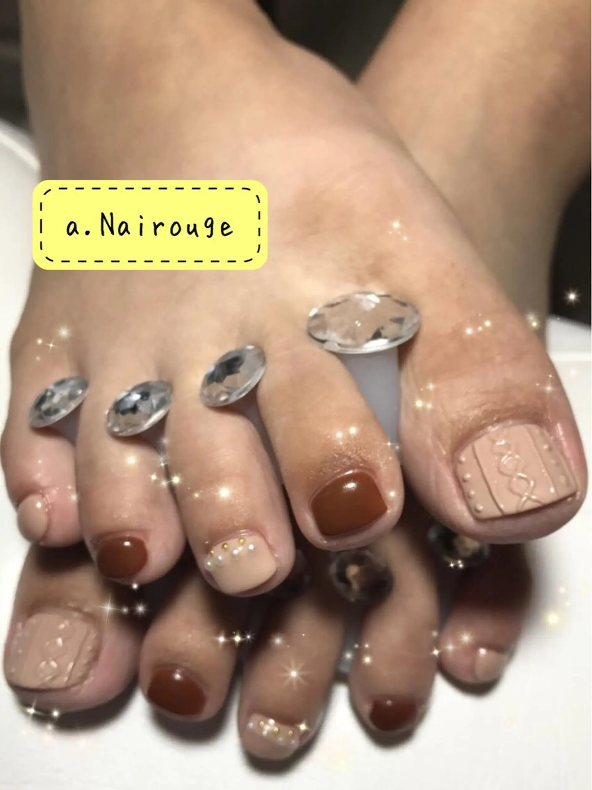 ネイル フットネイル Nail salon REIRISのネイルデザイン