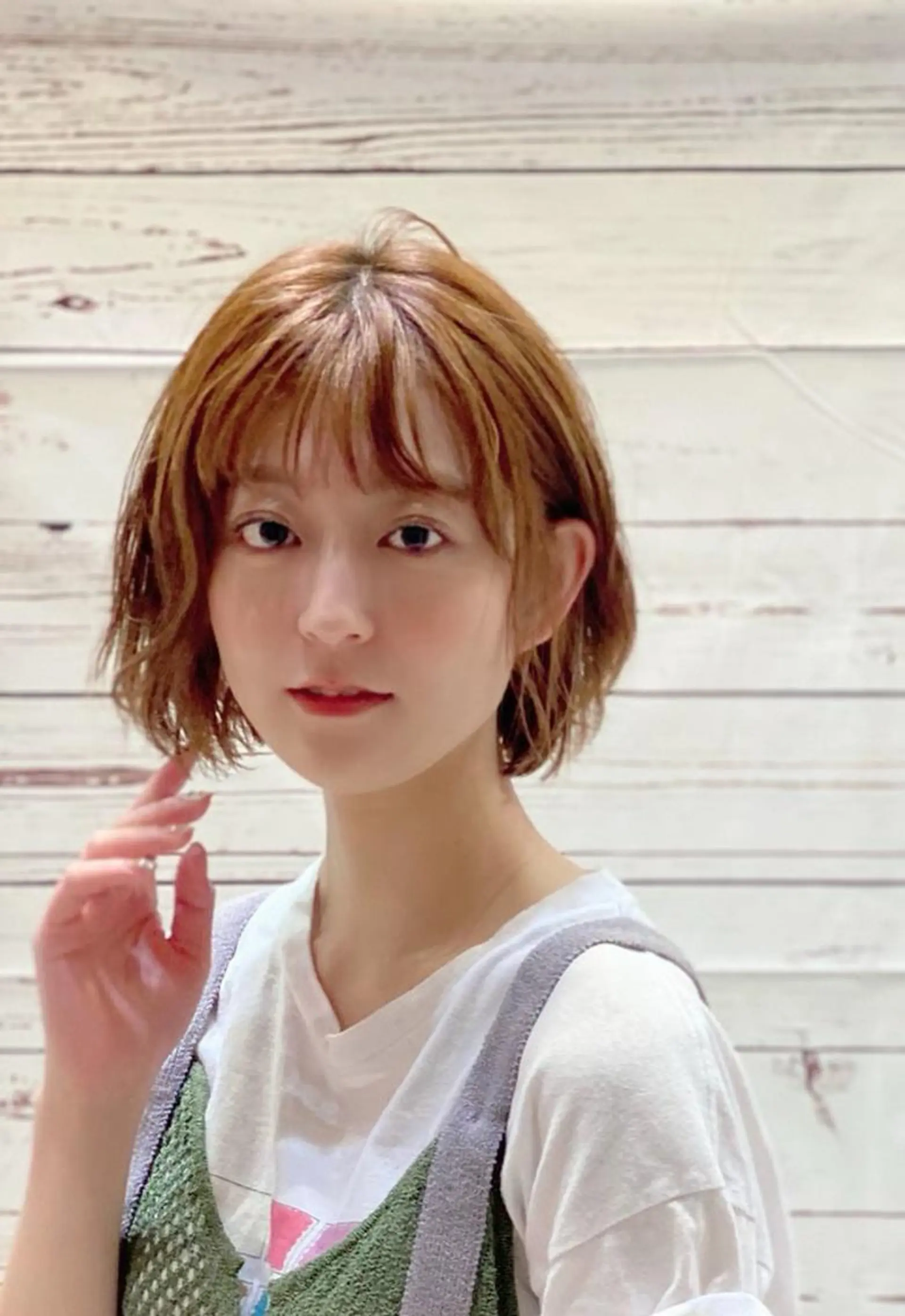 ショート カラー パーマ ヘアアレンジ キッズ ネイル マツエク・マツパ カット ヘアカラー トリートメント Bianca  代表 硲　貴亮【東武練馬】のヘアスタイル