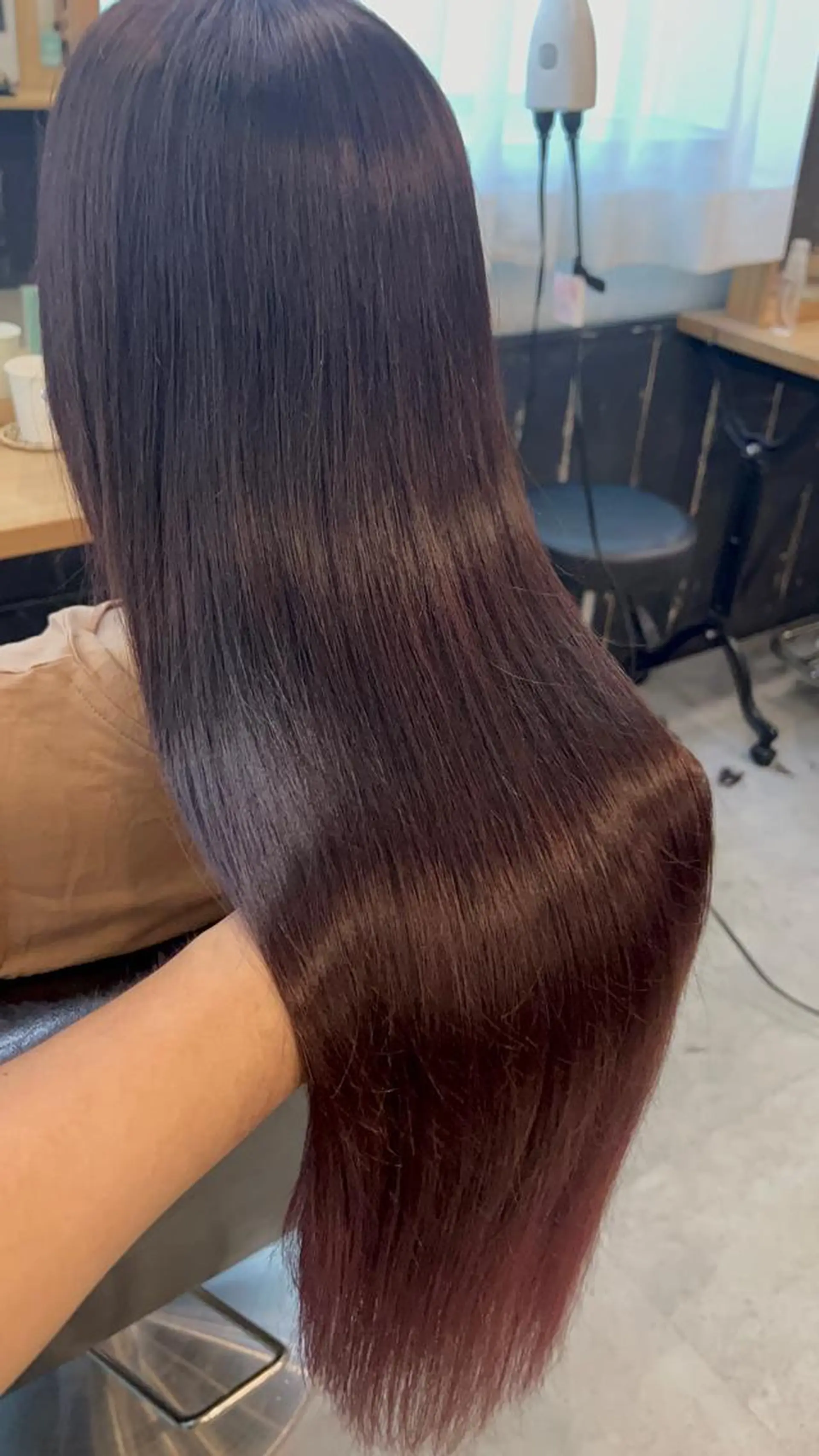 セミロング カラー パーマ バレイヤージュ ミストバング ブリーチ ケアブリーチ  フェイスフレーミング カット ヘアカラー トリートメント ヘッドスパ 綺麗な髪質にしたい方 限定🌈清水　祥のヘアスタイル