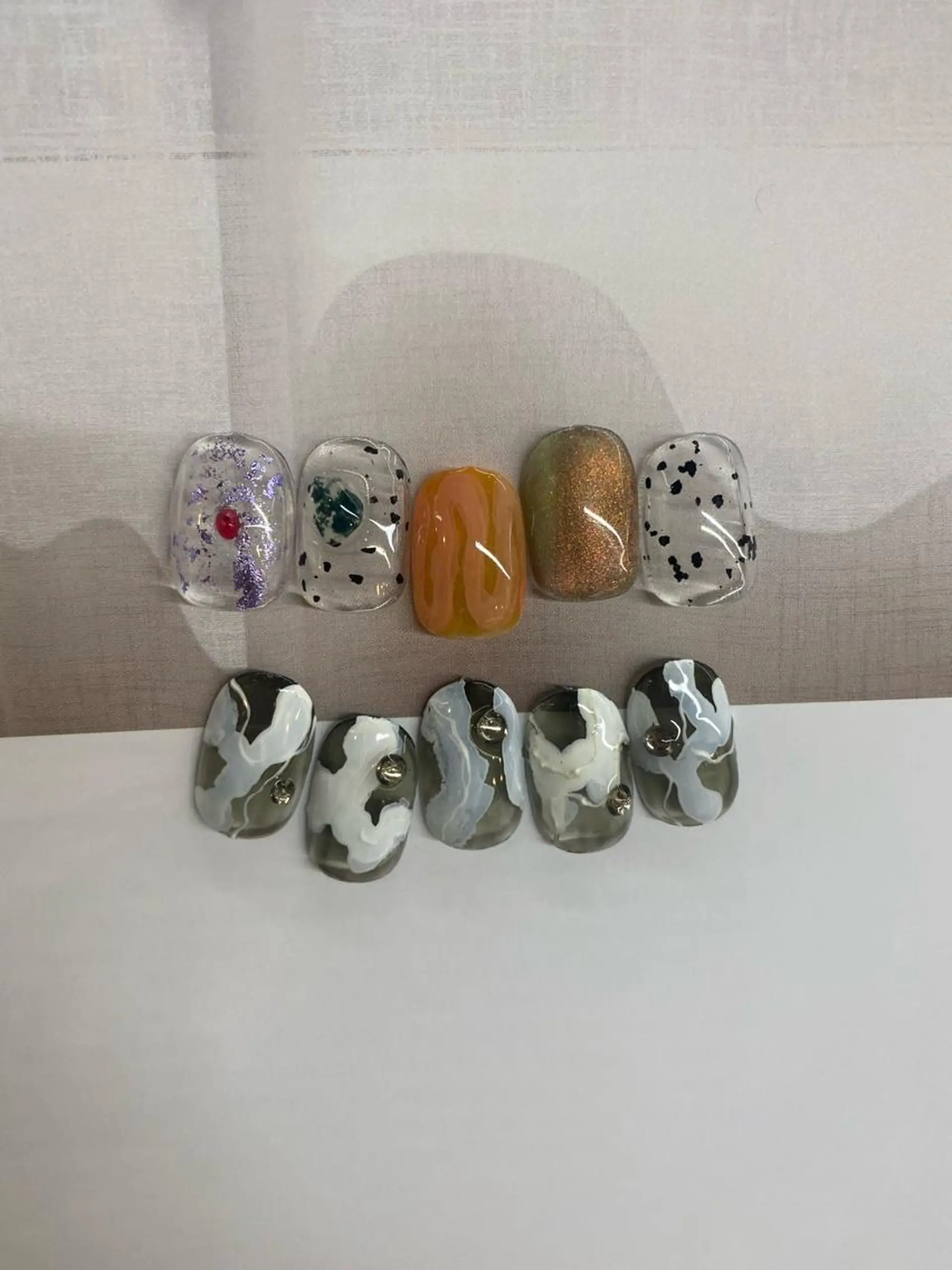 ネイル 栗林 実莉のネイルデザイン