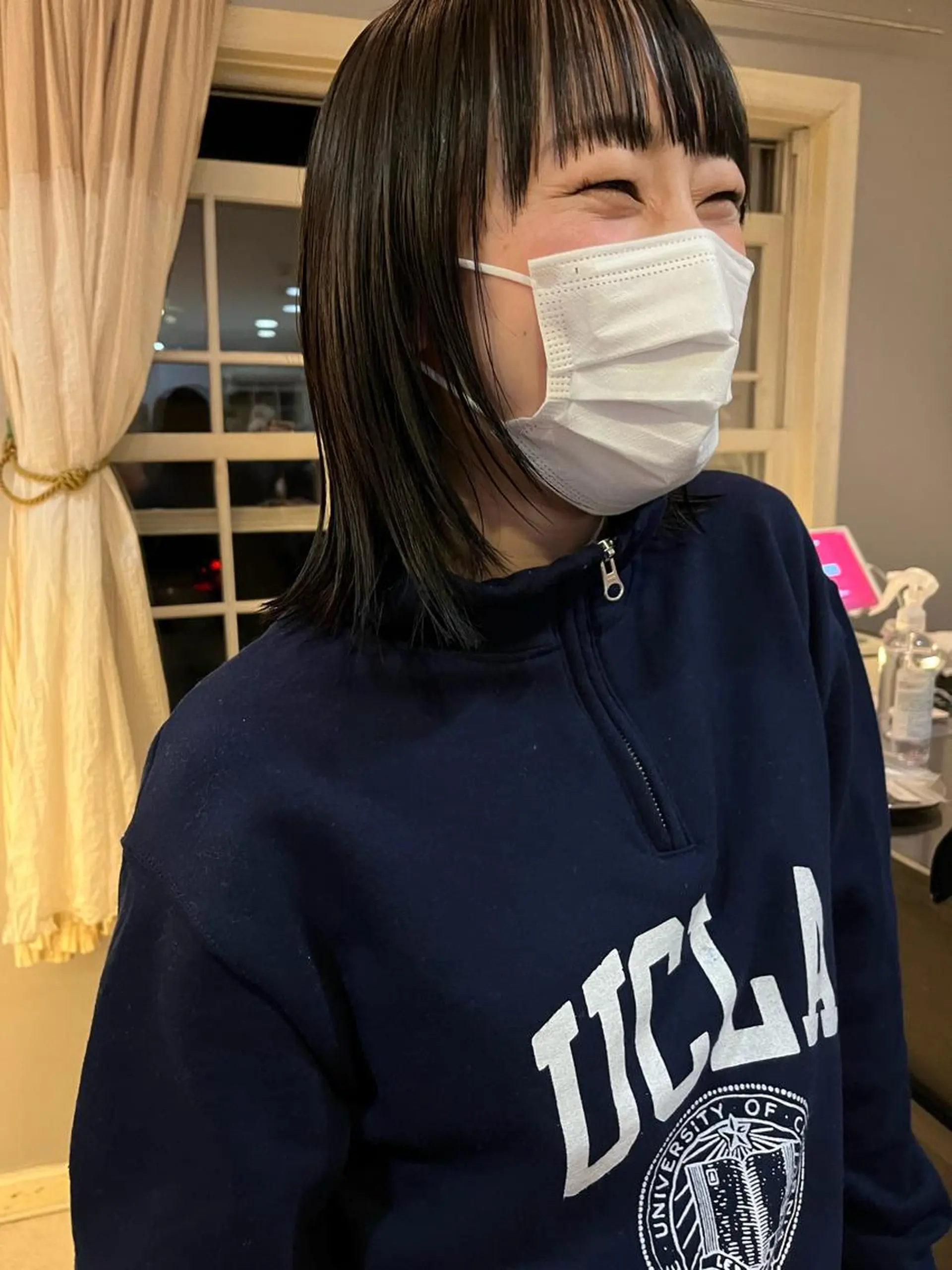 ミディアム カラー eri kinjoのヘアスタイル