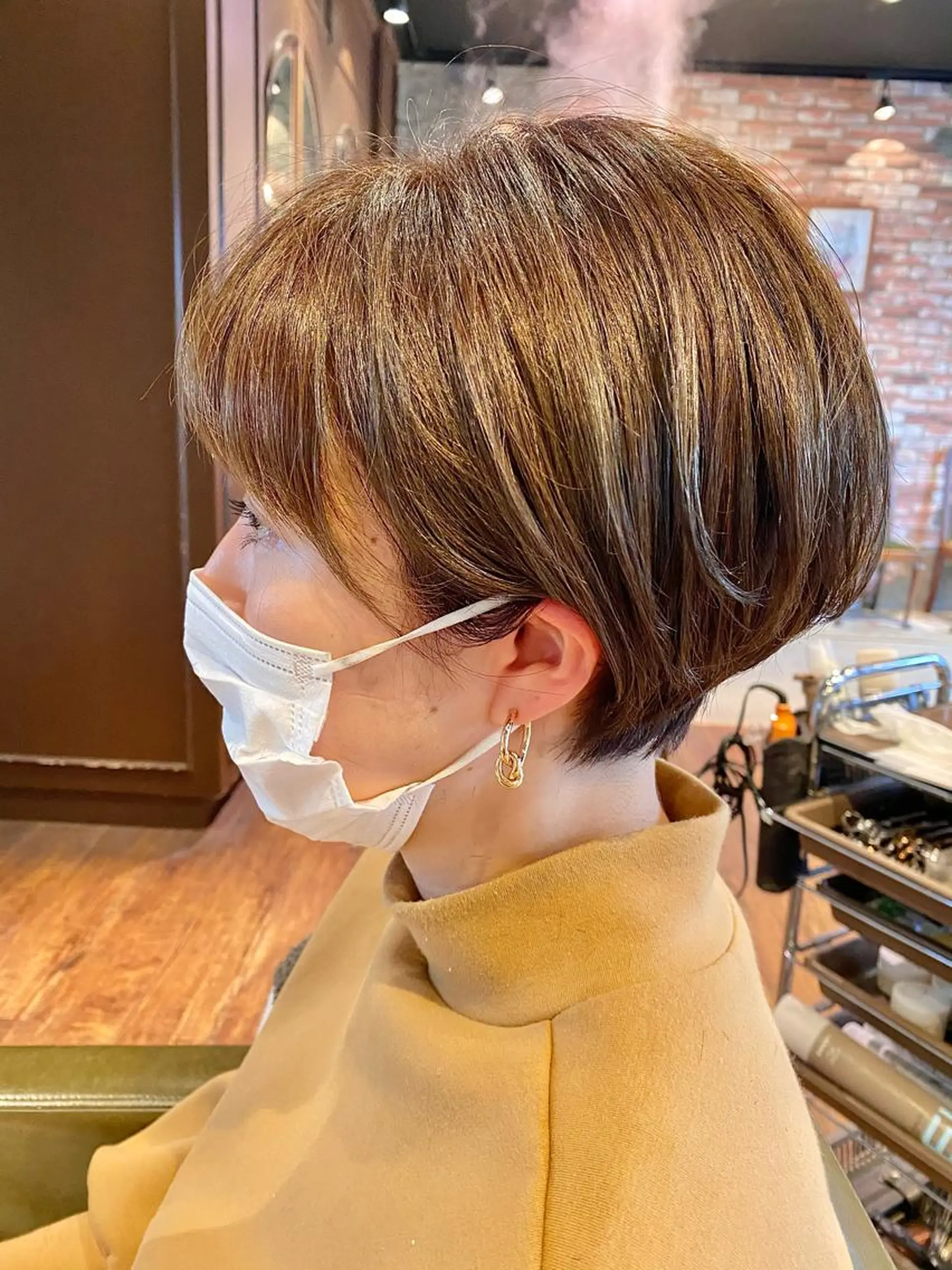ショート カット ヘアカラー 似合わせの達人🔥 石川就平のヘアスタイル