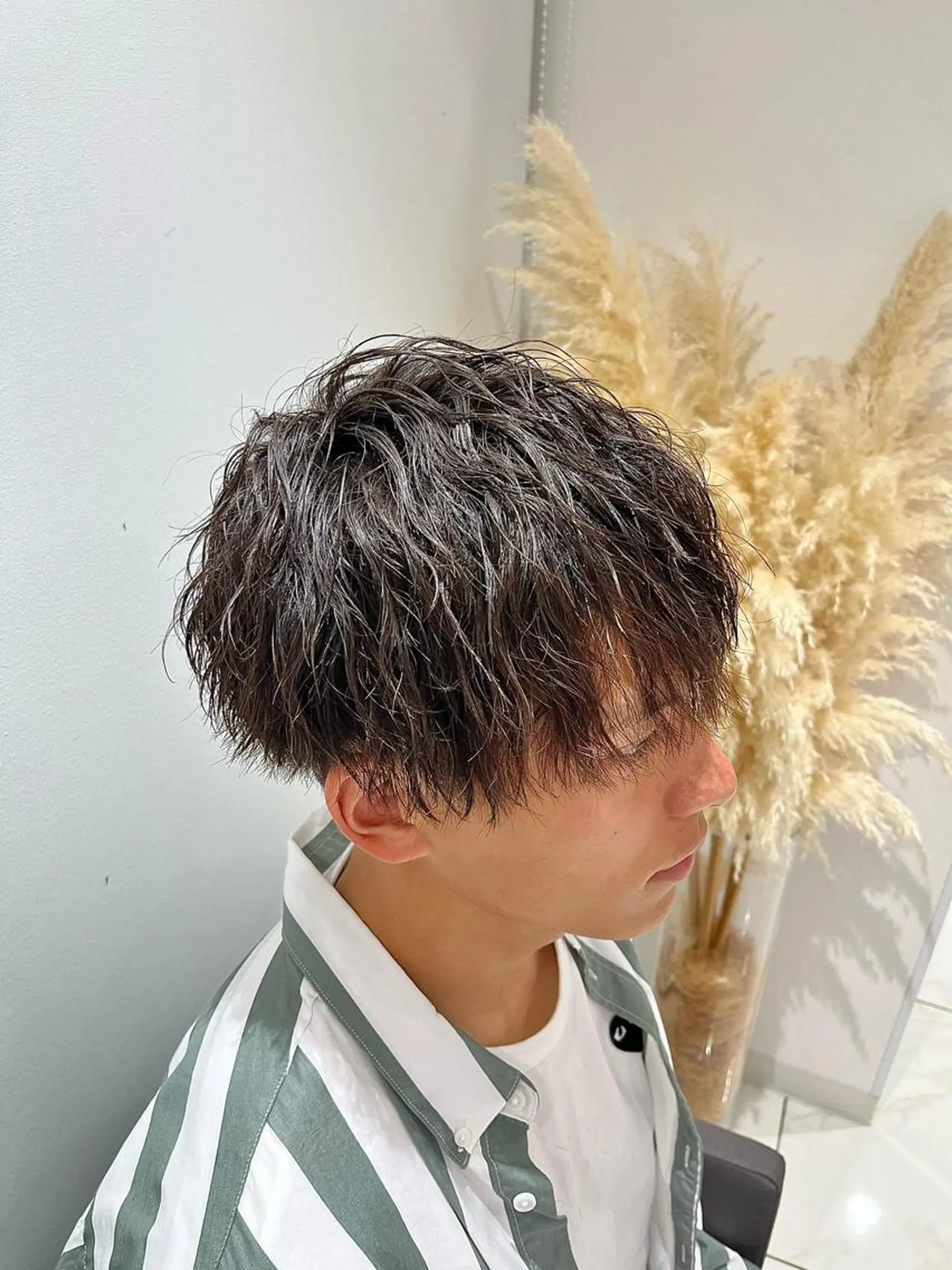 ショート パーマ メンズ 桜新町メンズ特化| ユウダイのヘアスタイル