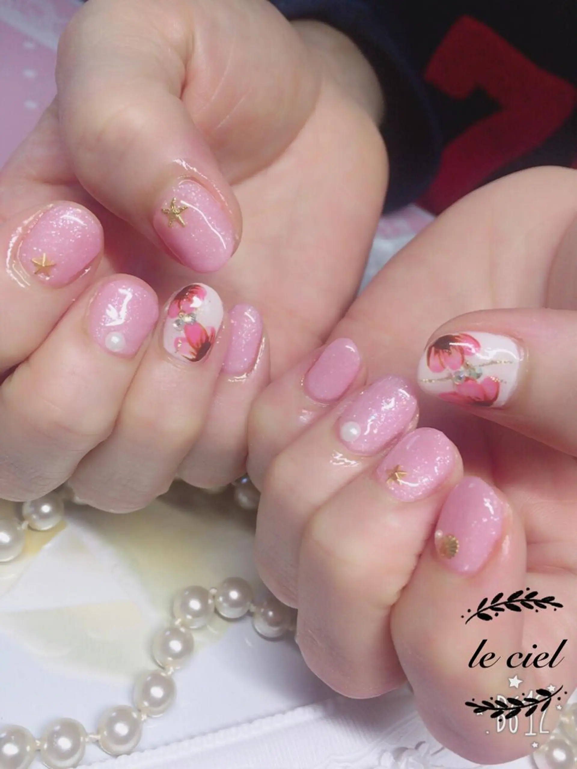 ネイル フラワーネイル Naka Rieのネイルデザイン