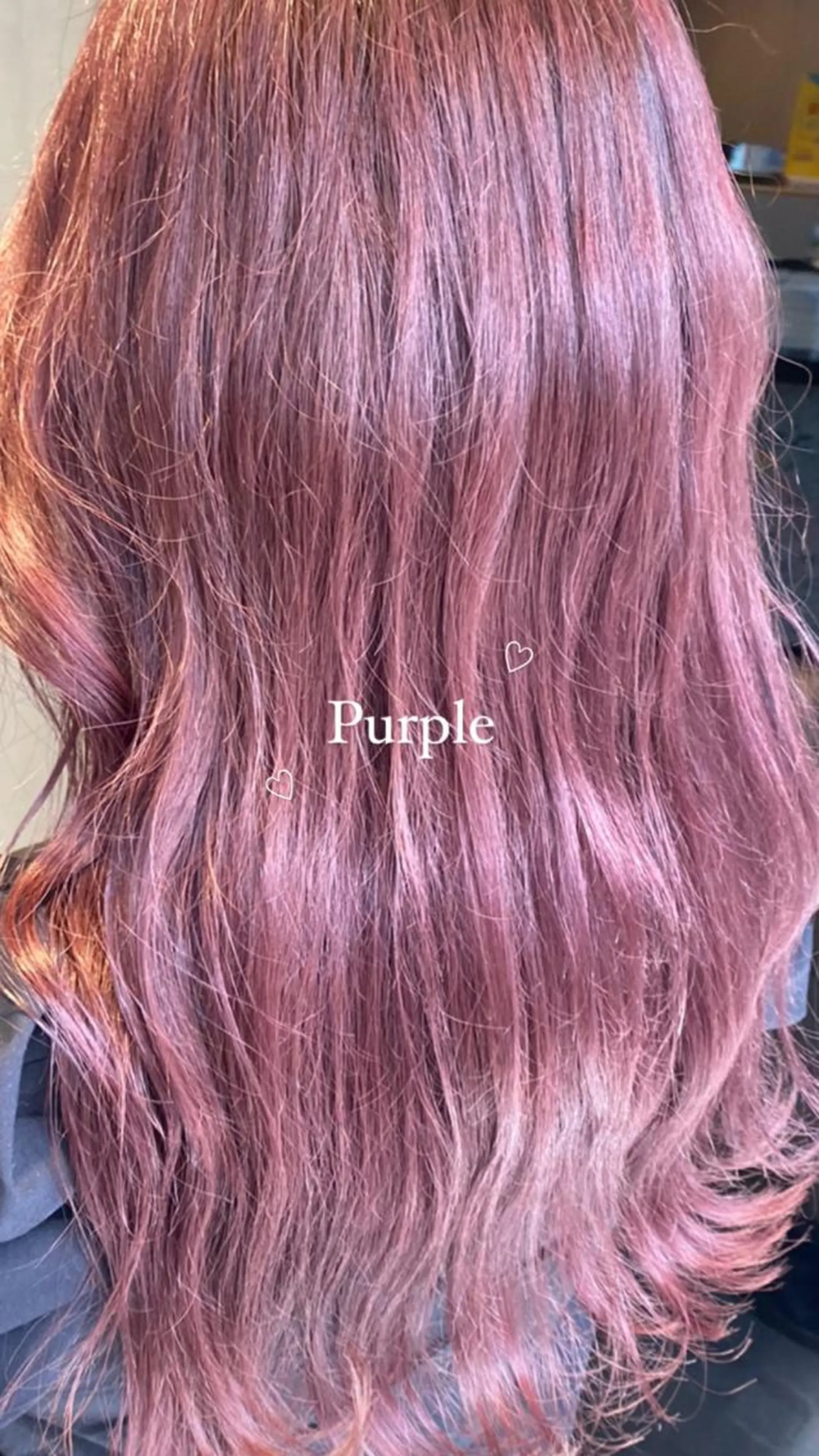 セミロング カラー ヘアアレンジ 韓国ヘア┊︎レイヤー ┊︎haruka🌙のヘアスタイル