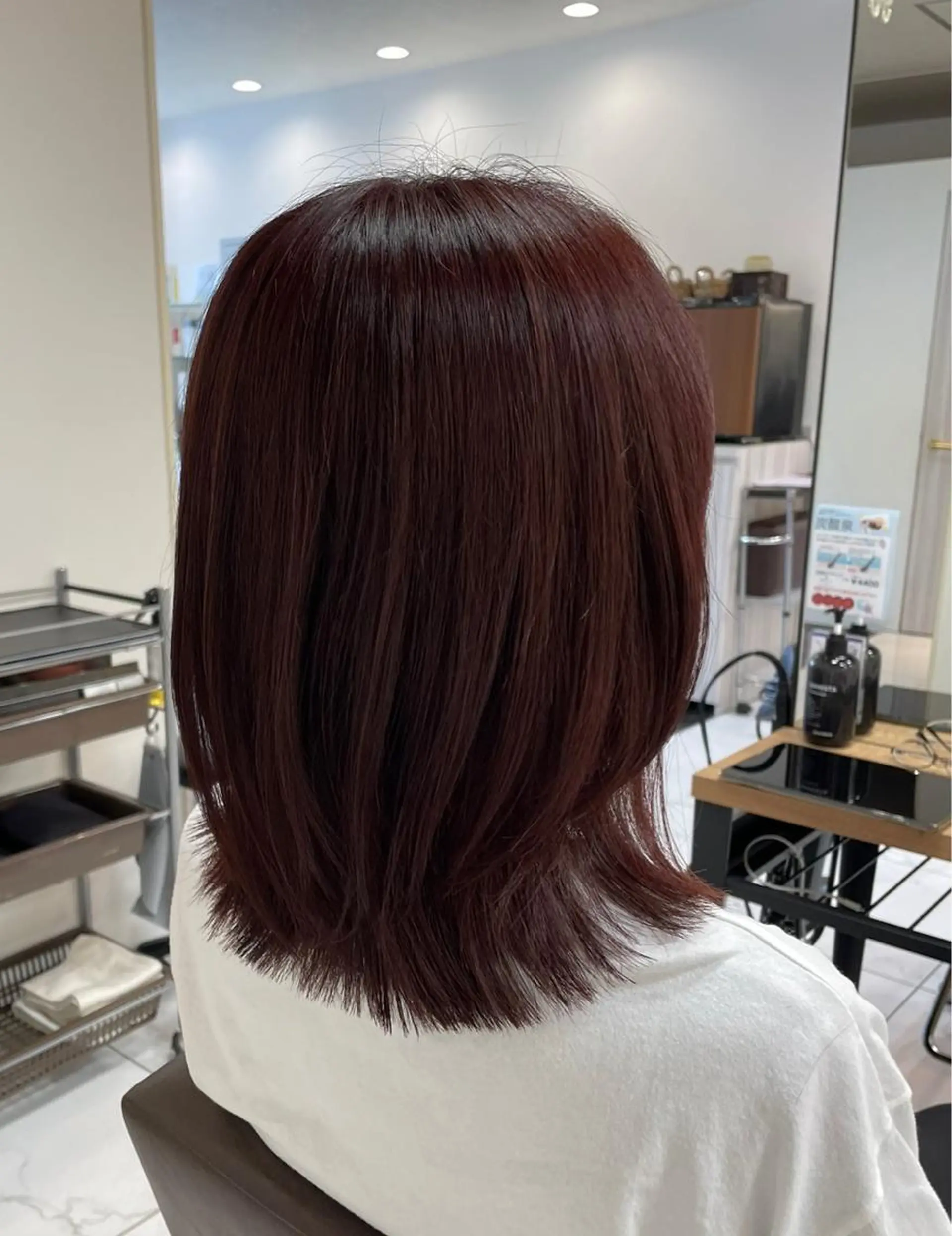ミディアム くびれヘア GRANDEUR 堀内のヘアスタイル