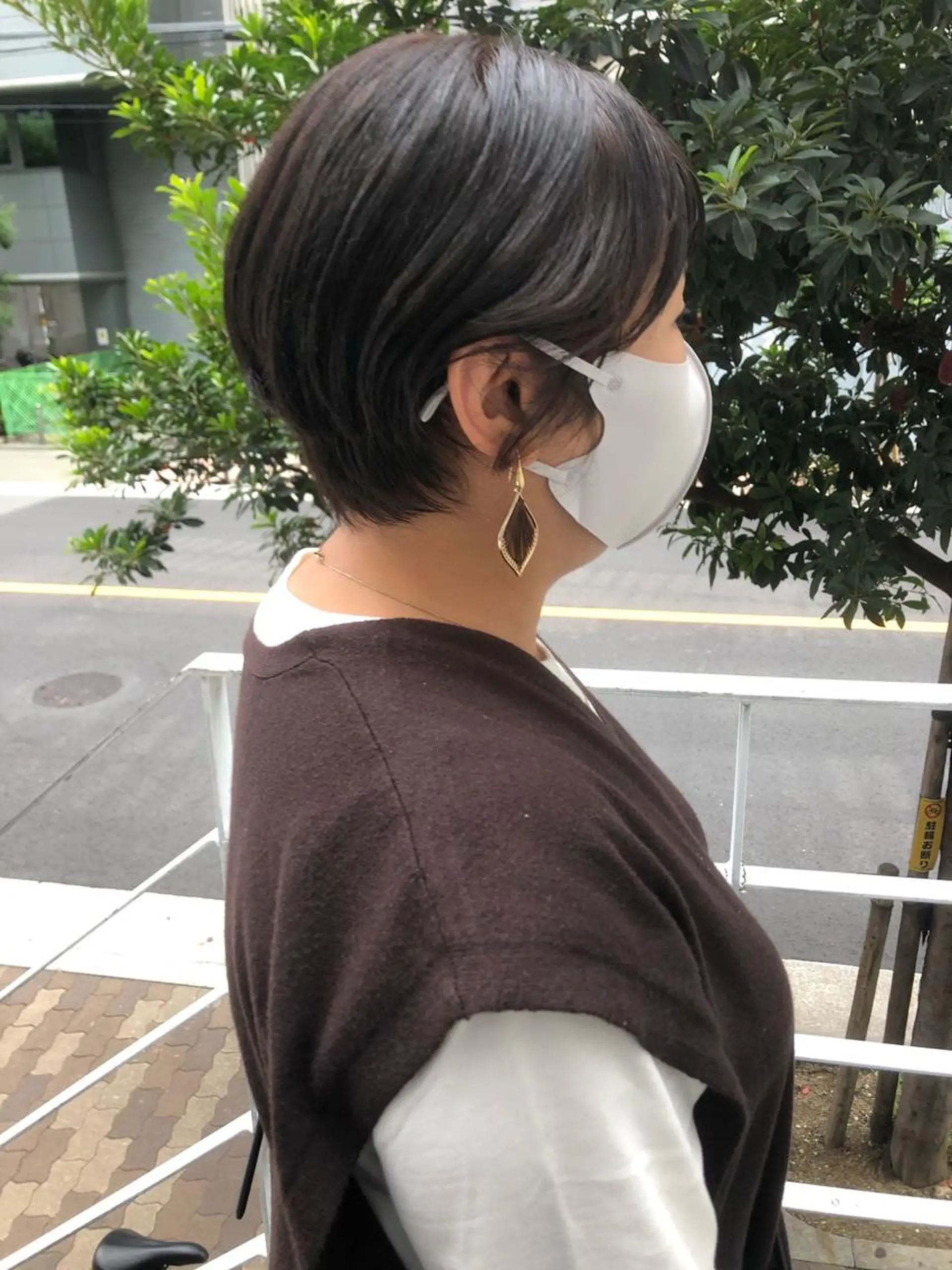 ショート メンズ特化美容師 ハスイルイのヘアスタイル