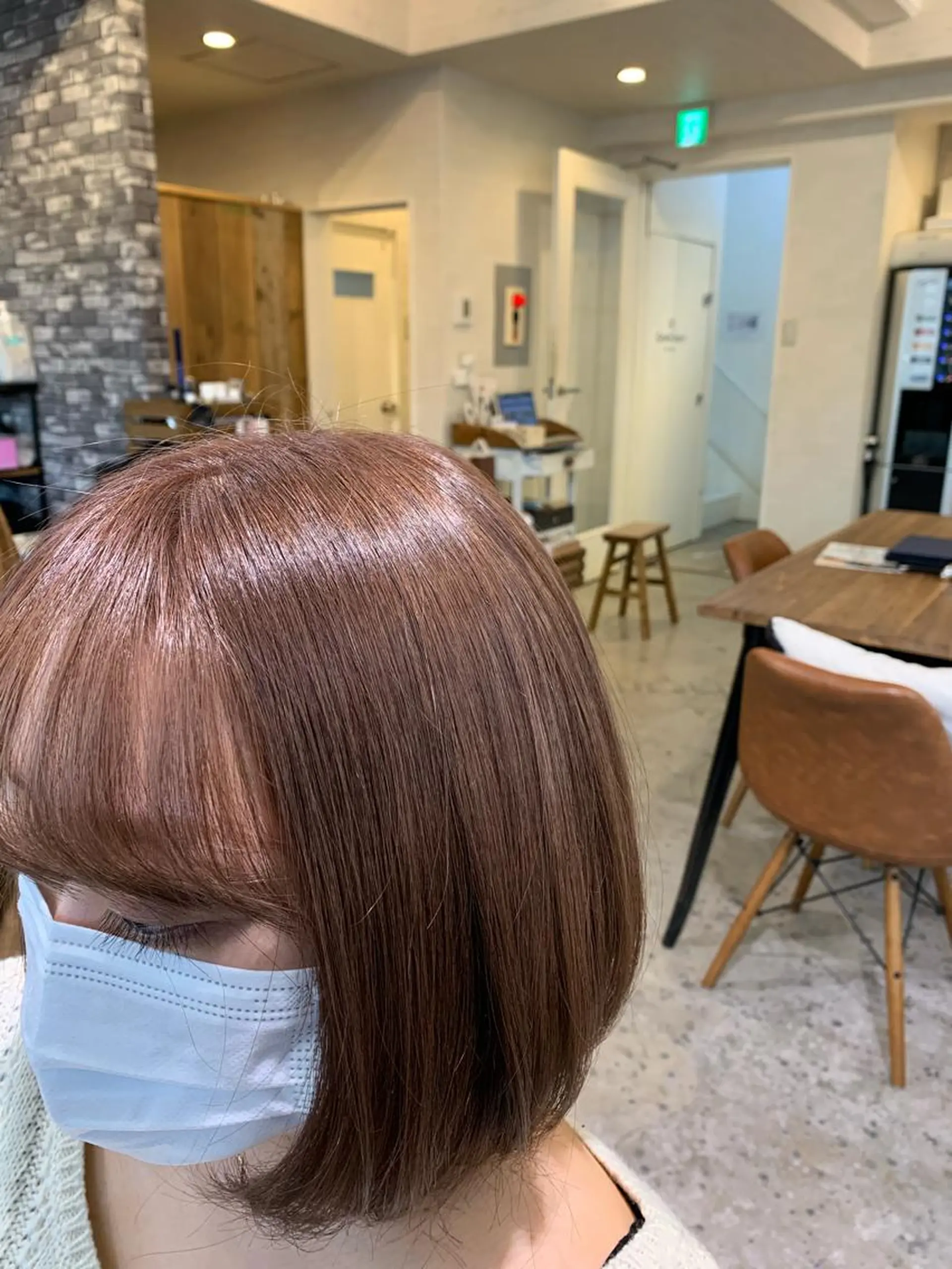 ミディアム カラー ヘアアレンジ ネイル デザインカラー グレージュ ミルクティーグレージュ カット ヘアカラー トリートメント Sia中野新橋 『JUNYA』のヘアスタイル