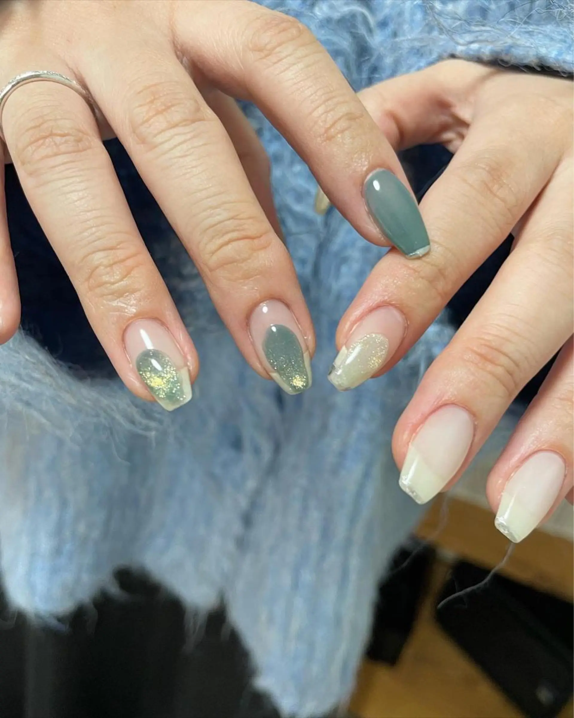 ネイル ハンドネイル 𝑡𝑖𝑎𝑚𓂃 きむらゆきののネイルデザイン