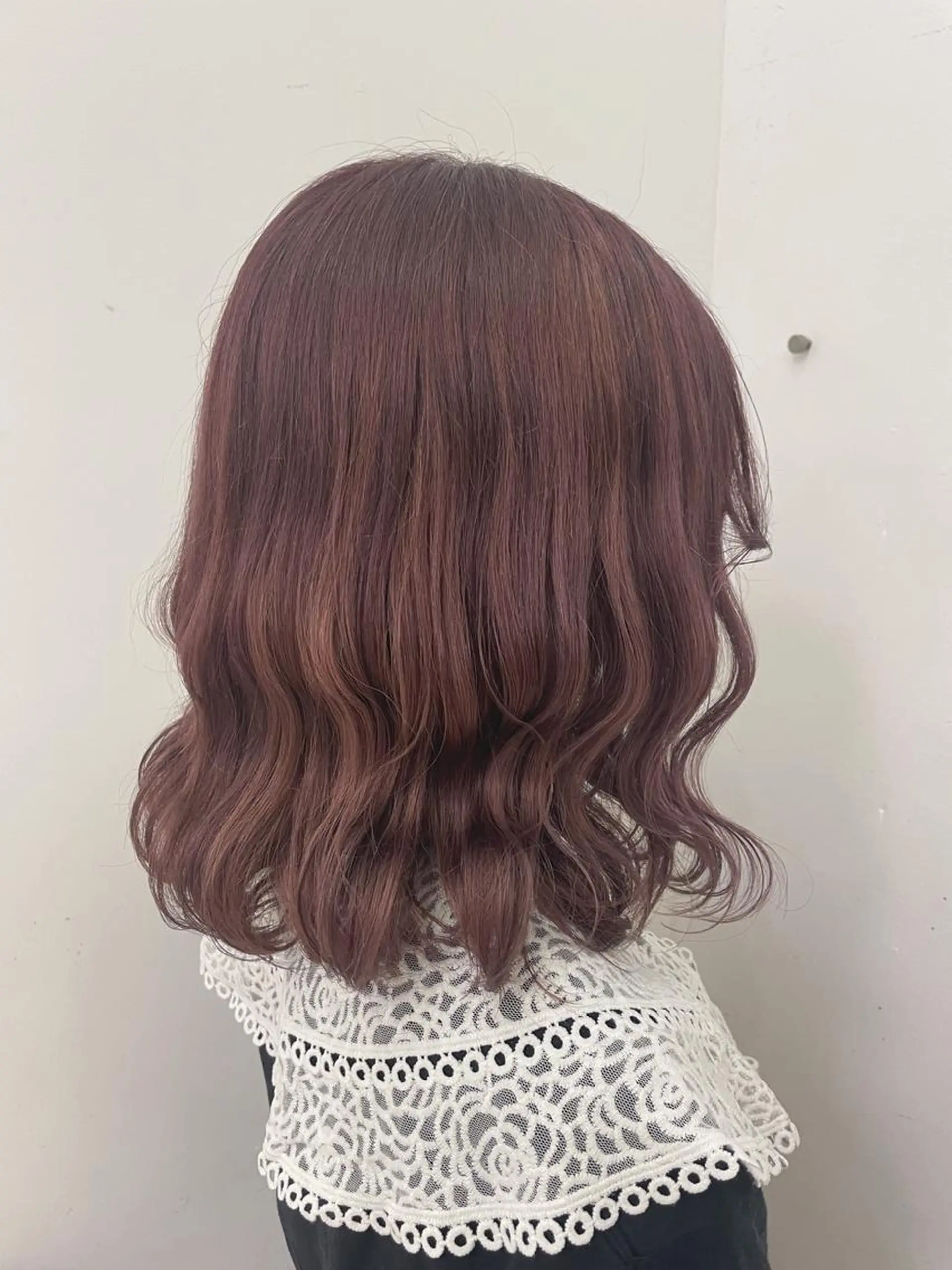 セミロング カラー 外山 なつ美のネイルデザイン