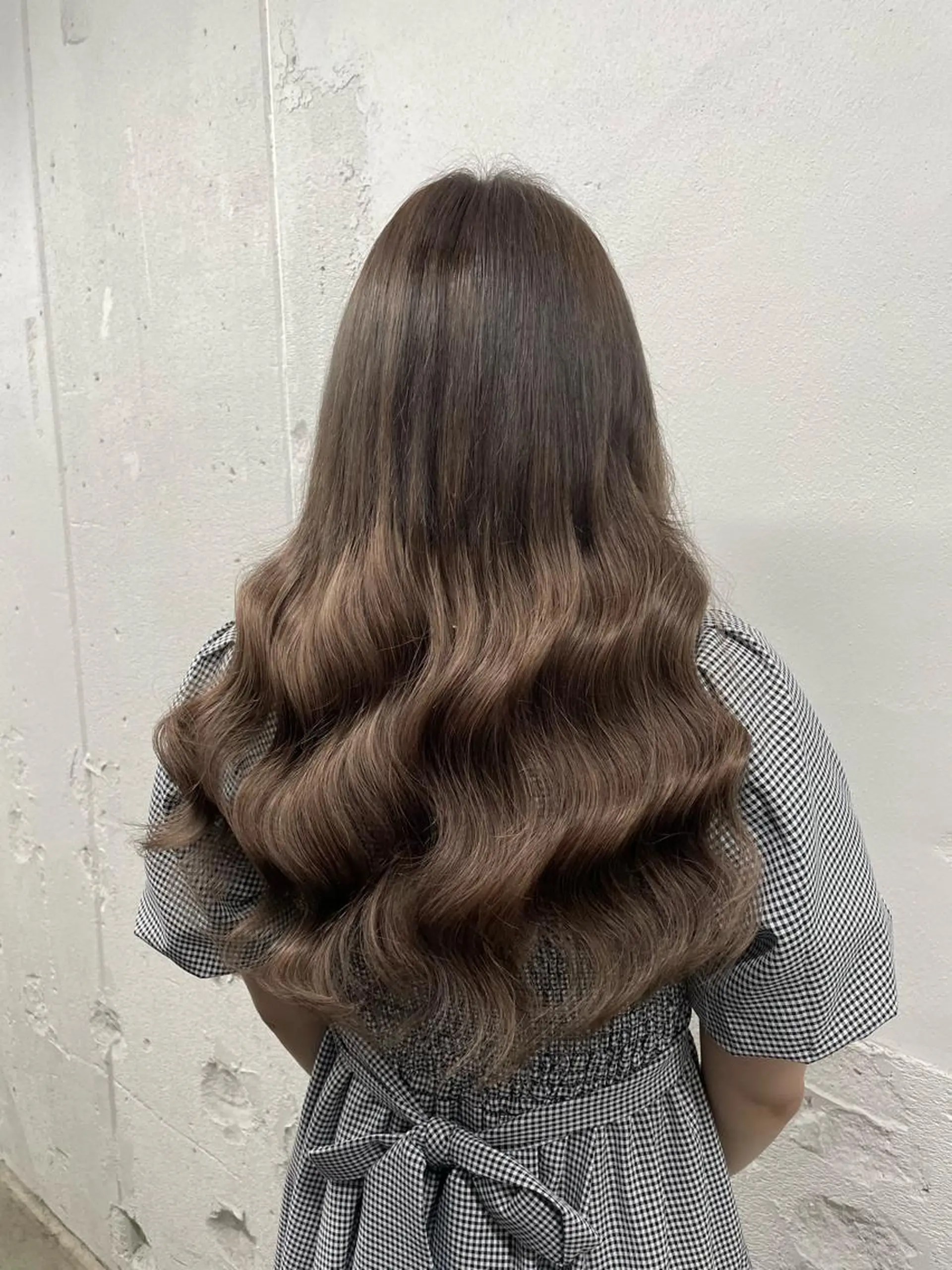 ロング カラー シールエクステ バレイヤージュ ミストバング ダブルカラー  フェイスフレーミング ヘアカラー エクステ 🧡艶髪ちゅるん髪 🫧🧡YUKI❄️のヘアスタイル