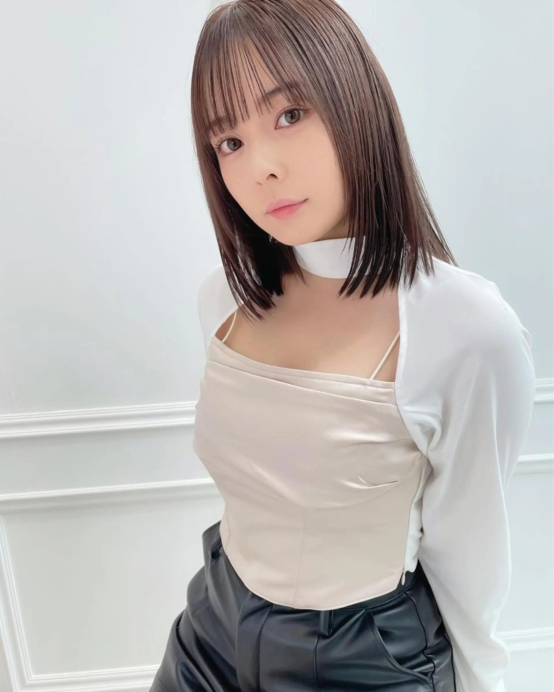 ミディアム チダアキフミ Ash大森のヘアスタイル