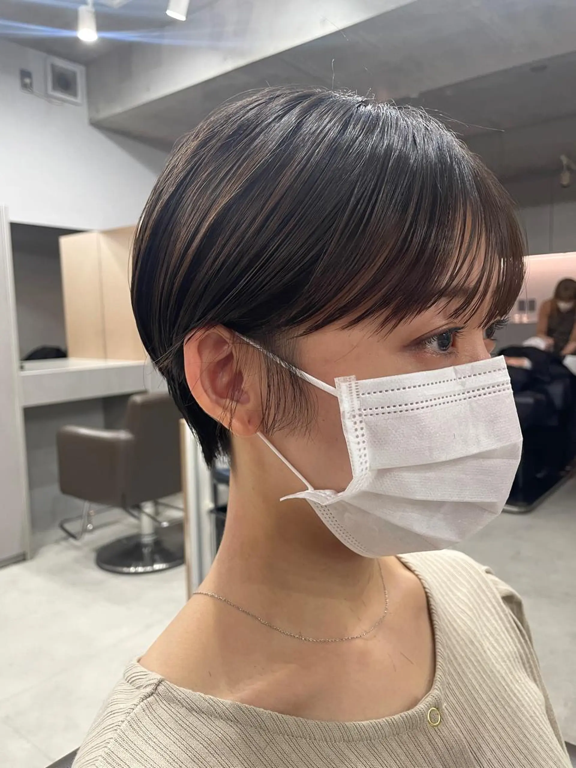 ショート 吉田一輝 外国人パーマのヘアスタイル