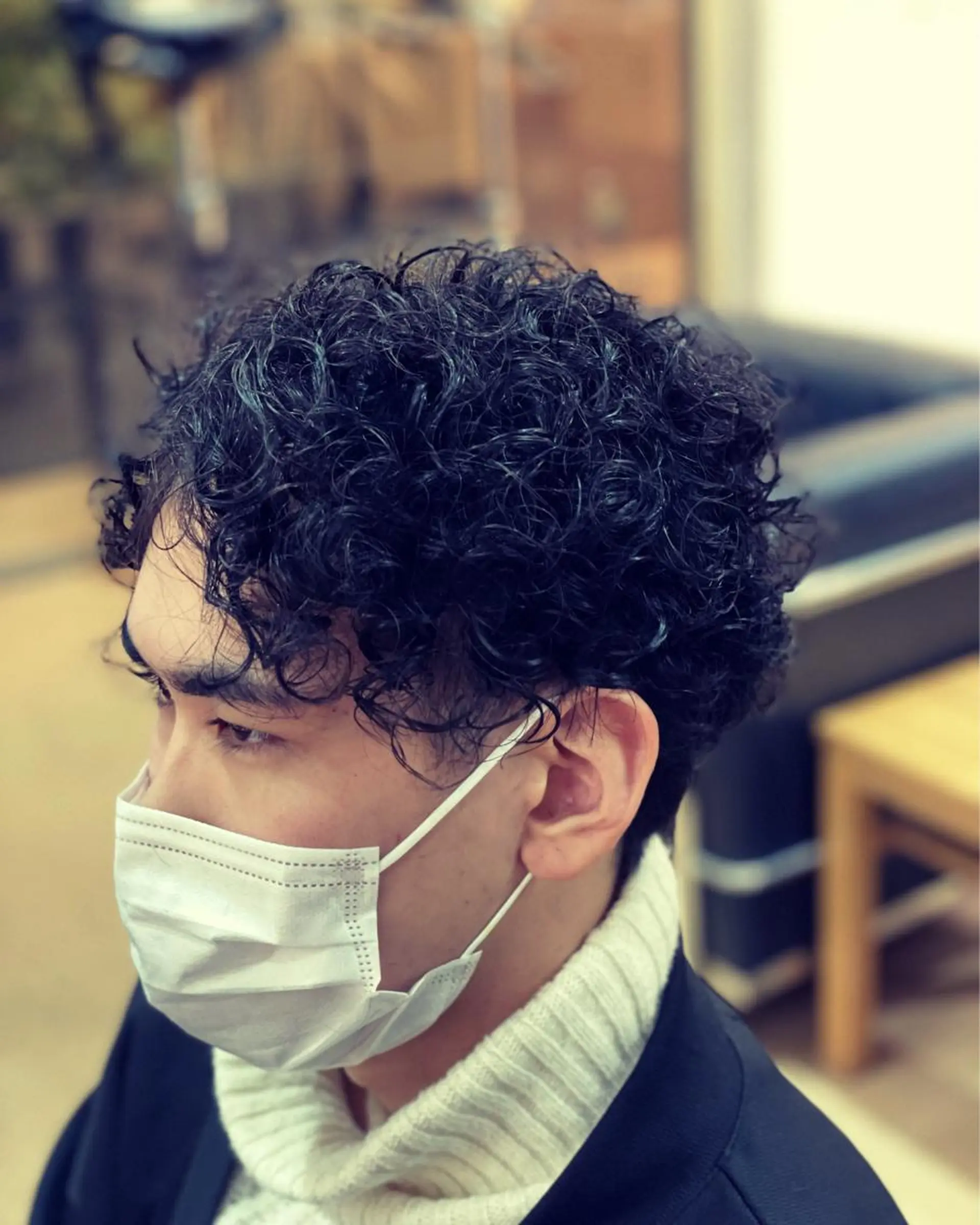 パーマ メンズ メンズヘア⚜️志村 哲也⚜️のヘアスタイル