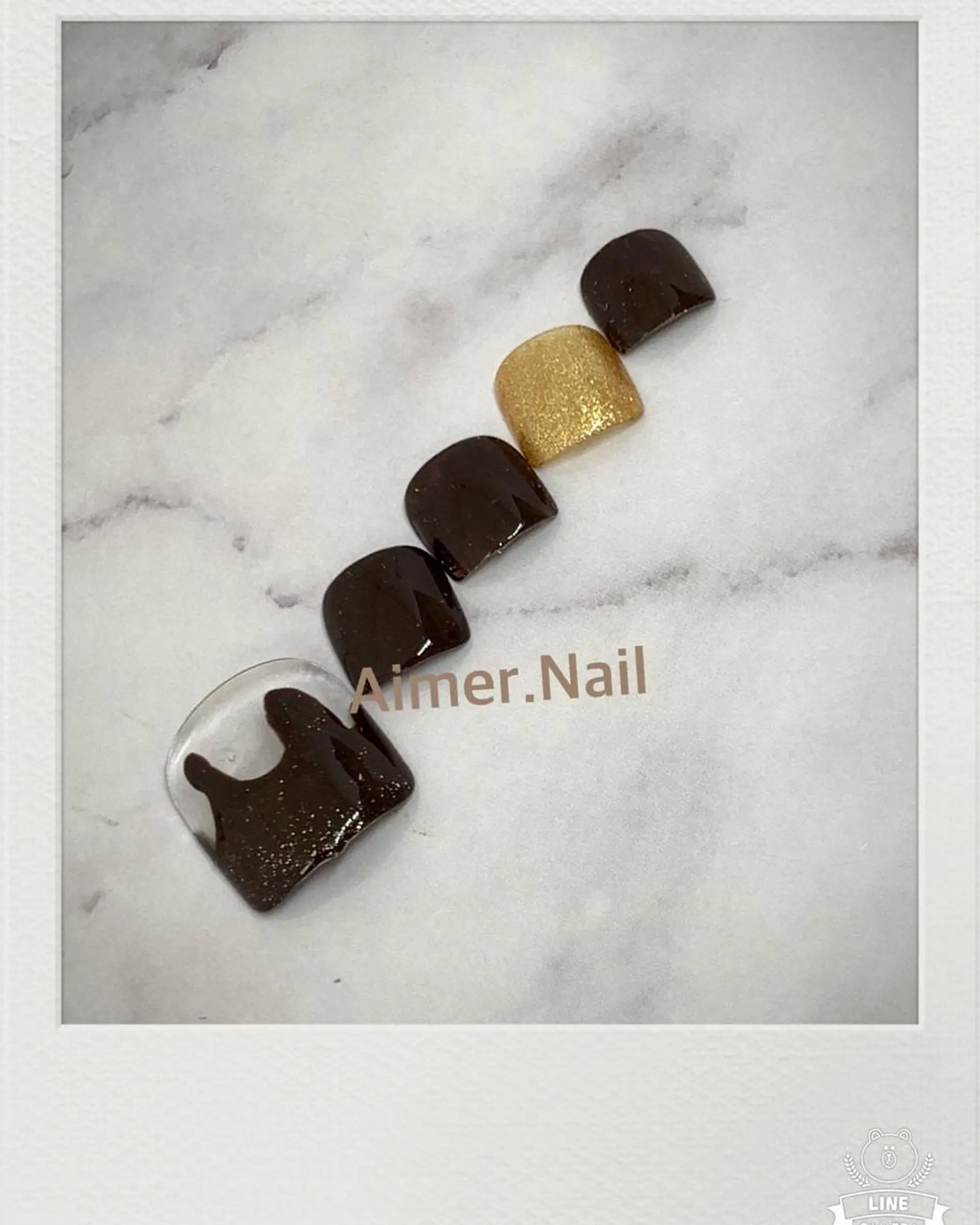 ネイル フットネイル フットネイル Aimer. Nailのネイルデザイン