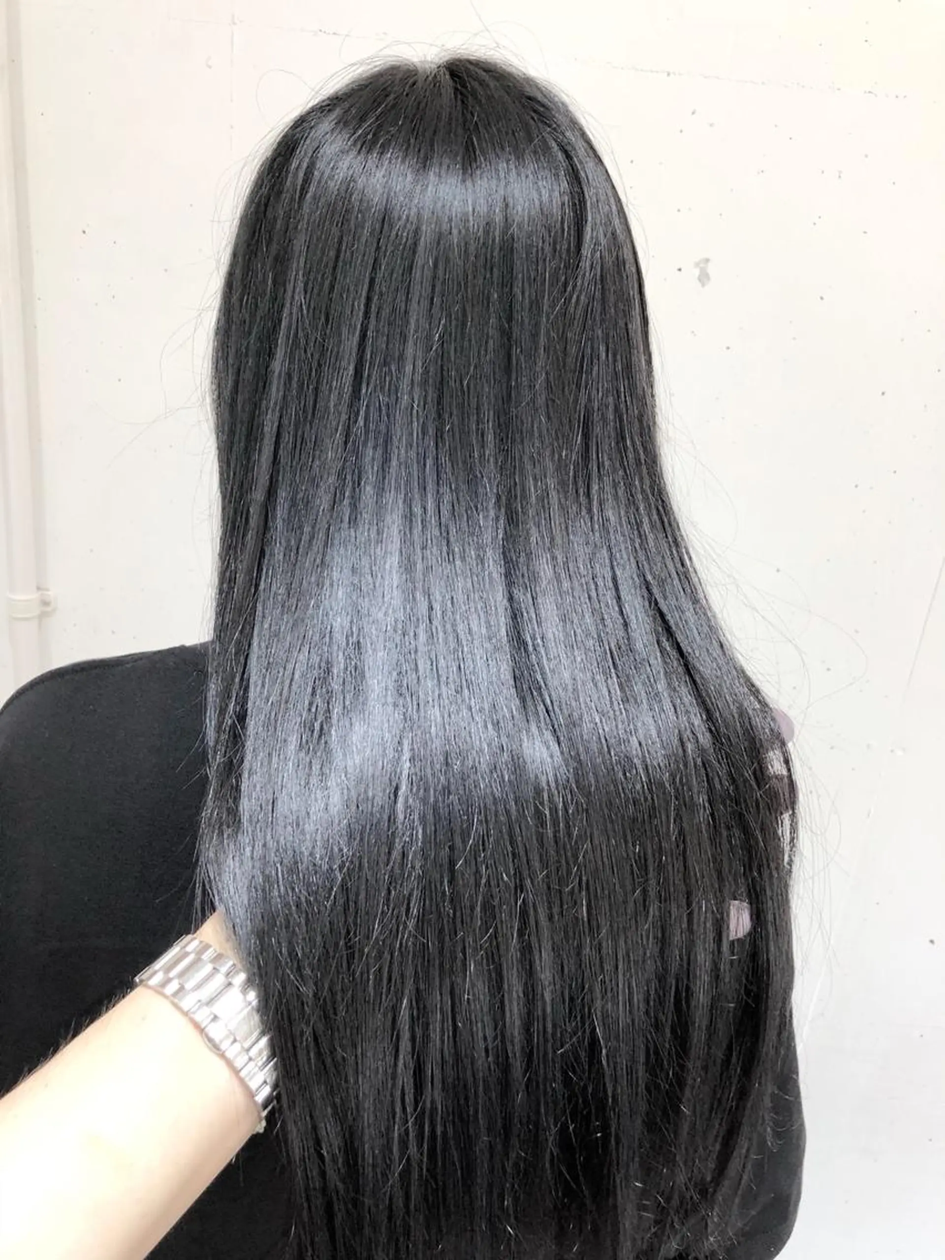 カラー ブルーカラー ブルーグレー 透明感カラー カット ヘアカラー トリートメント ヘッドスパ グレージュ/髪質改善 Yamato.hのヘアスタイル